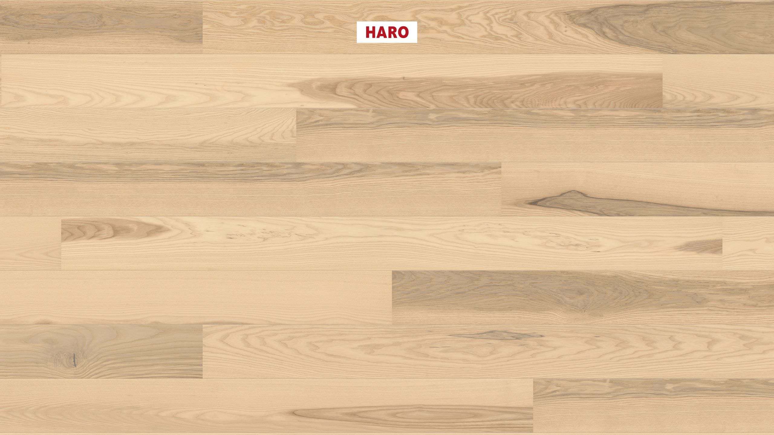 HARO PARQUET 4000 Plank 1-Strip 180 2V Ash Light White Universal brushed permaDur Top Connect