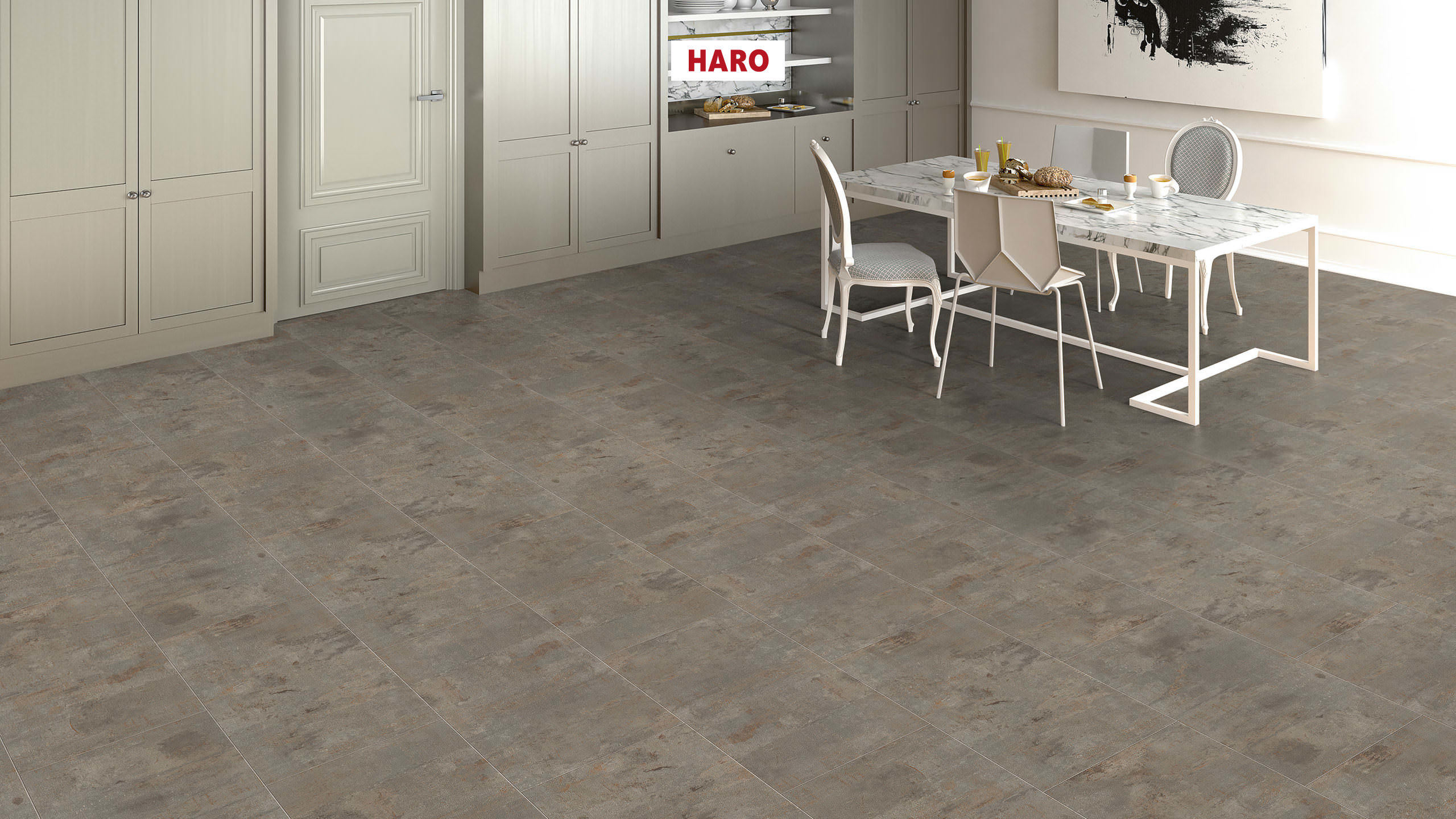 DISANO by HARO Saphir Piazza 4V Industrial Grey* stone texture Top Connect