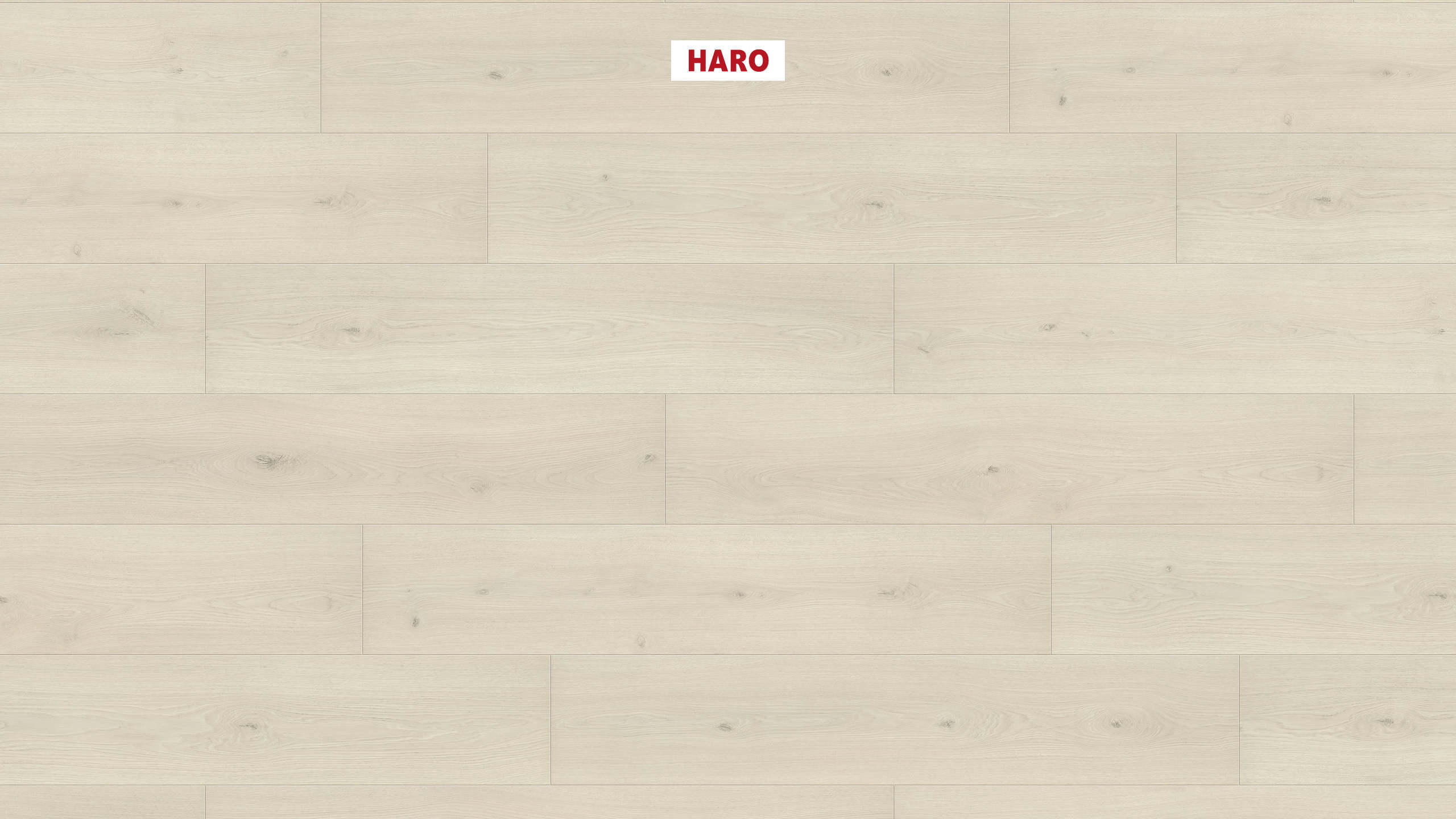 HARO Laminate Floor TRITTY 100 Campus 4V Oak Emilia White* authentic soft Top Connect