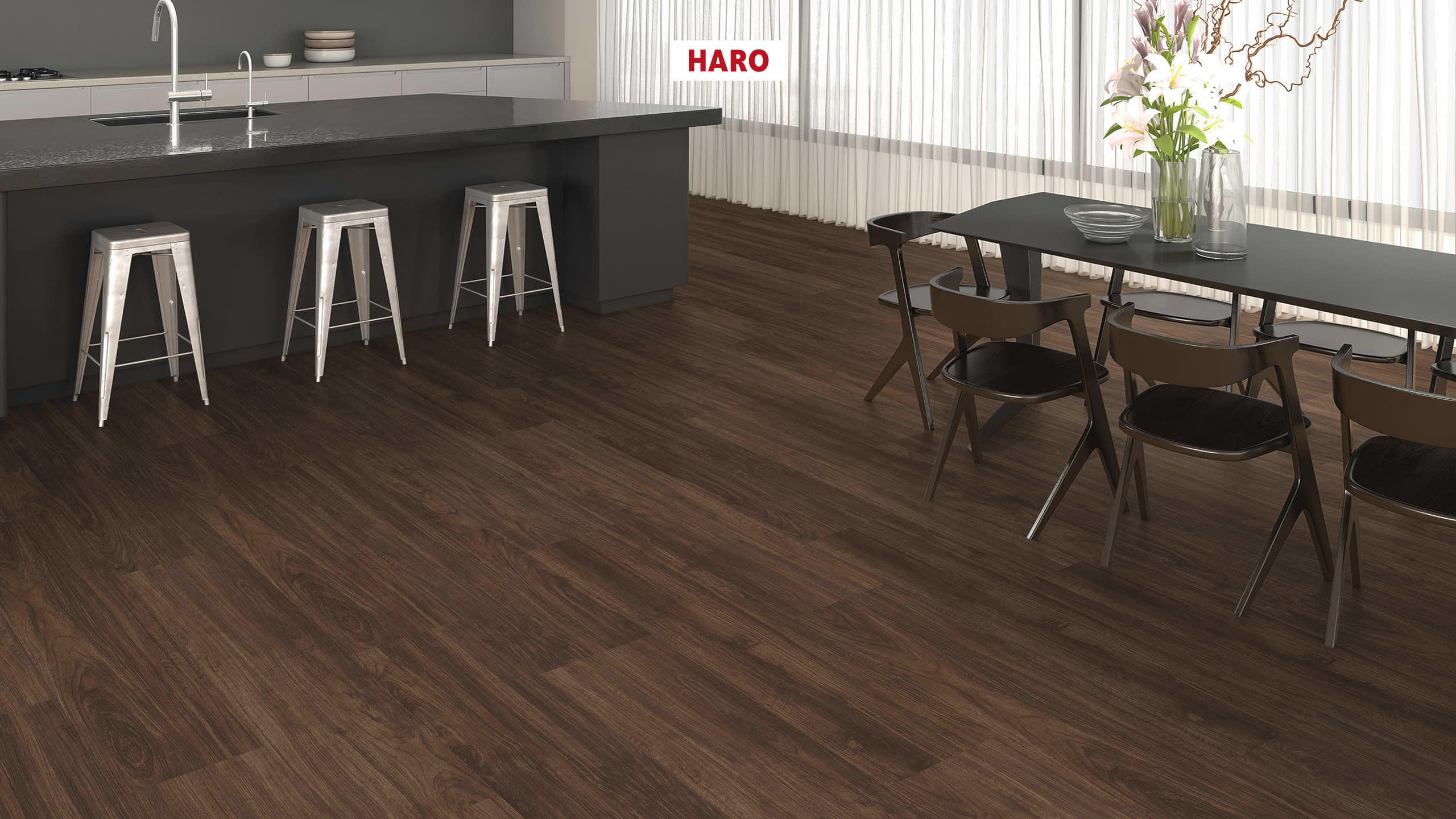 DISANO by HARO Project Plank 1-Strip 4VM Walnut* textured