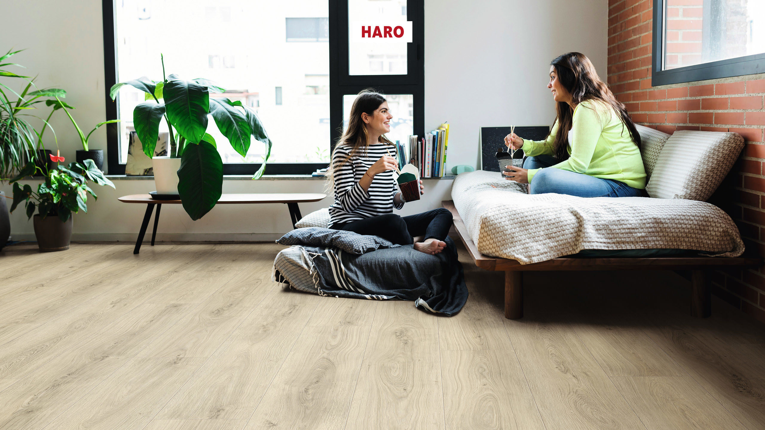 DISANO by HARO LifeAqua Plank 1-Strip XL 4V Oak Sheffield Creme White* authentic Top Connect