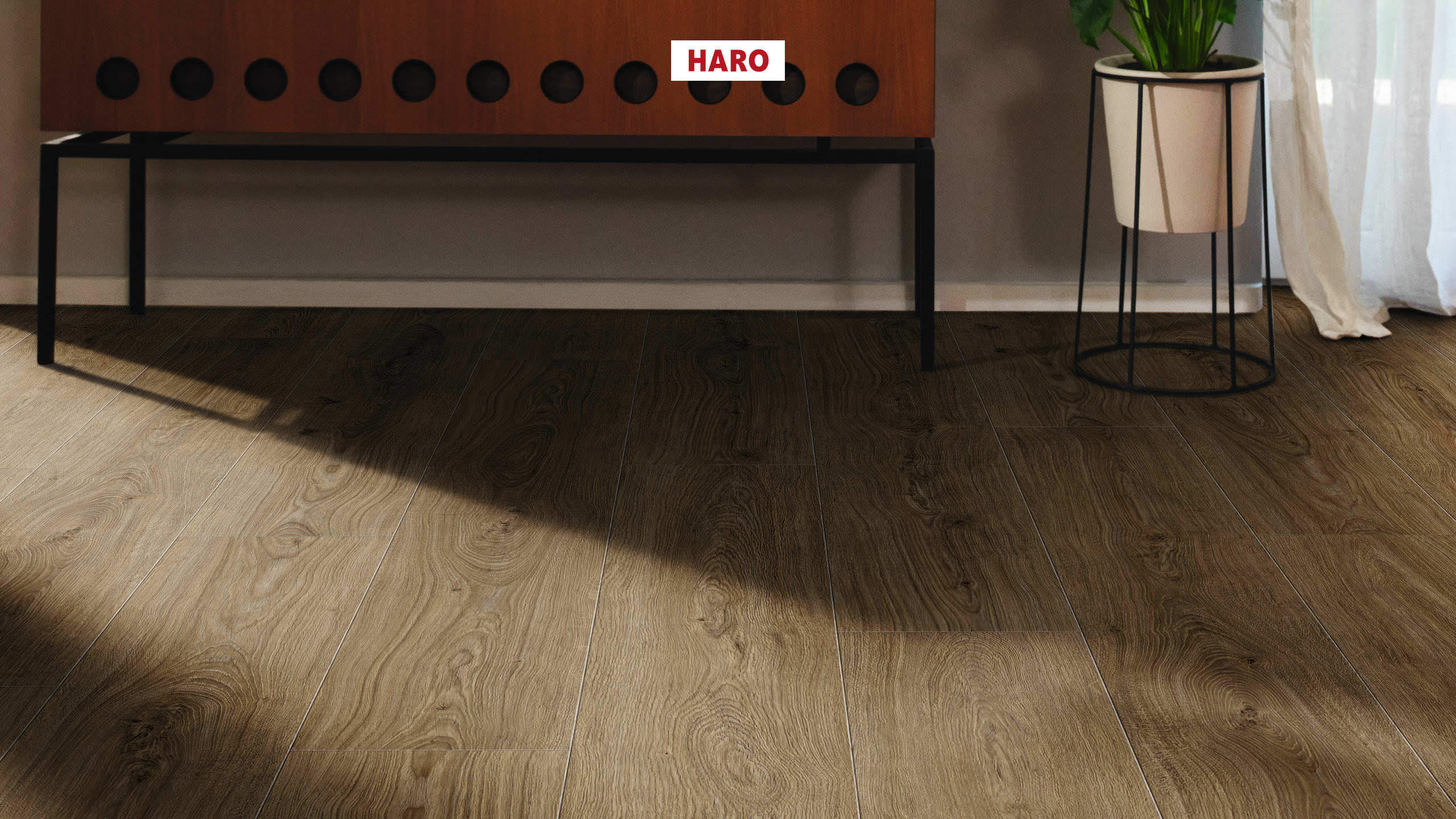 DISANO by HARO LifeAqua Plank 1-Strip XL 4V Oak Sheffield Nature* authentic Top Connect