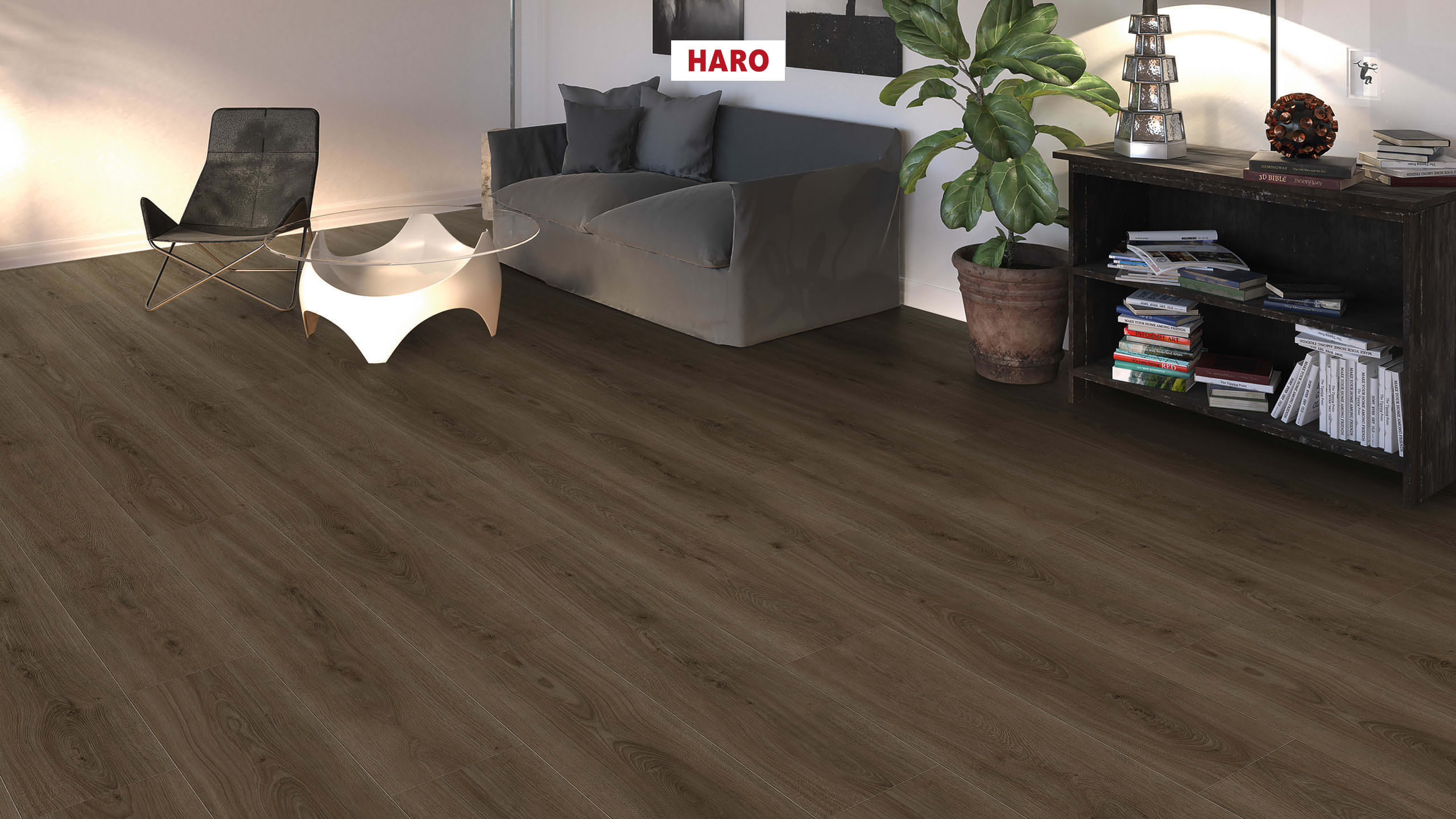 DISANO by HARO LifeAqua Plank 1-Strip XL 4V Oak Sheffield Brown* authentic Top Connect