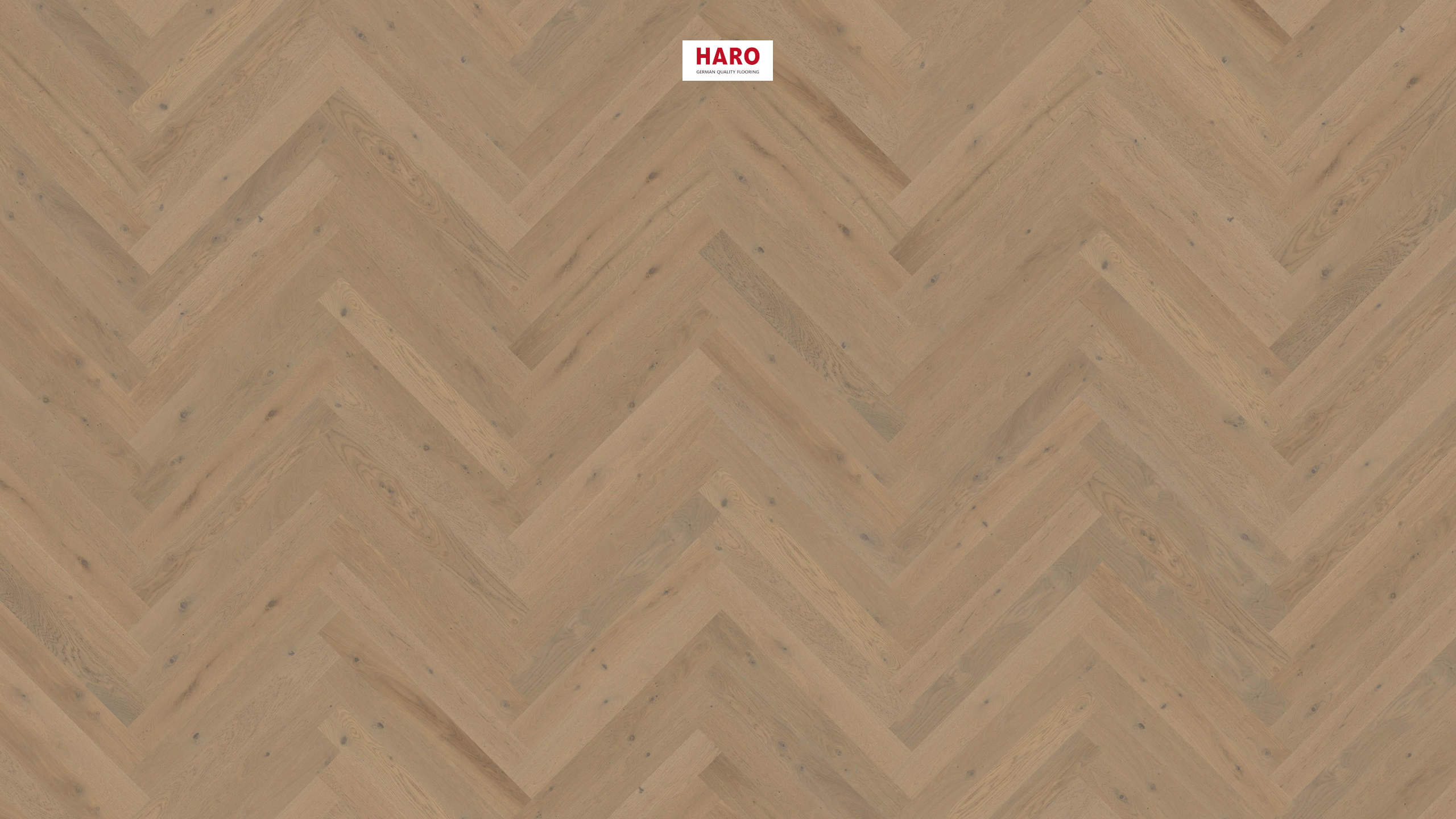 HARO PARQUET 4000 Plank 1-Strip Prestige Oak Sand Grey Sauvage brushed naturaDur Tongue and Groove