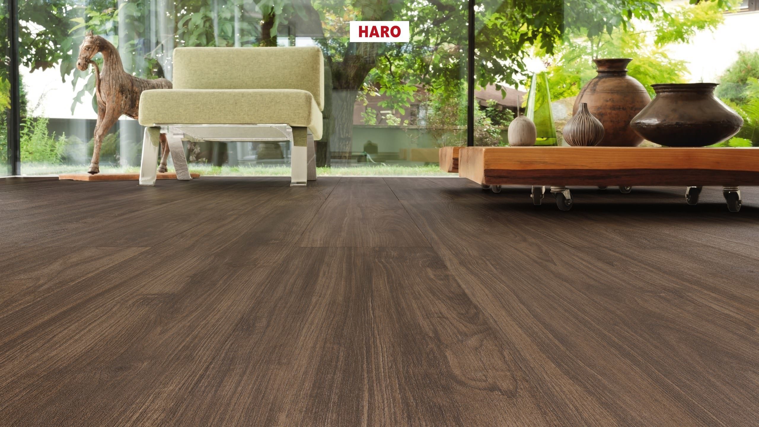 DISANO by HARO ClassicAqua Plank 1-Strip XL 4V Walnut* textured Top Connect