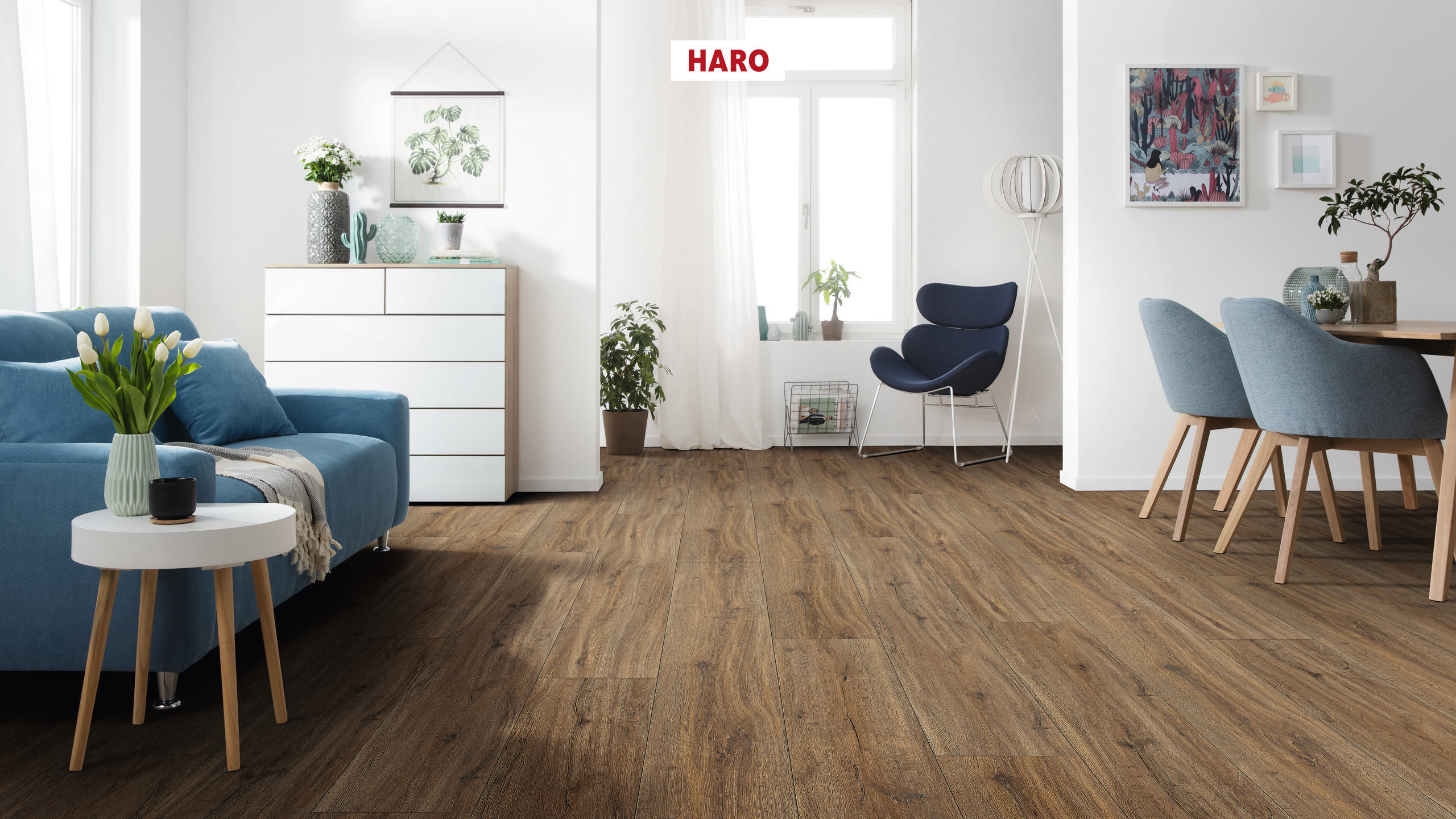 DISANO by HARO ClassicAqua Plank 1-Strip XL 4V Wild Oak* textured Top Connect
