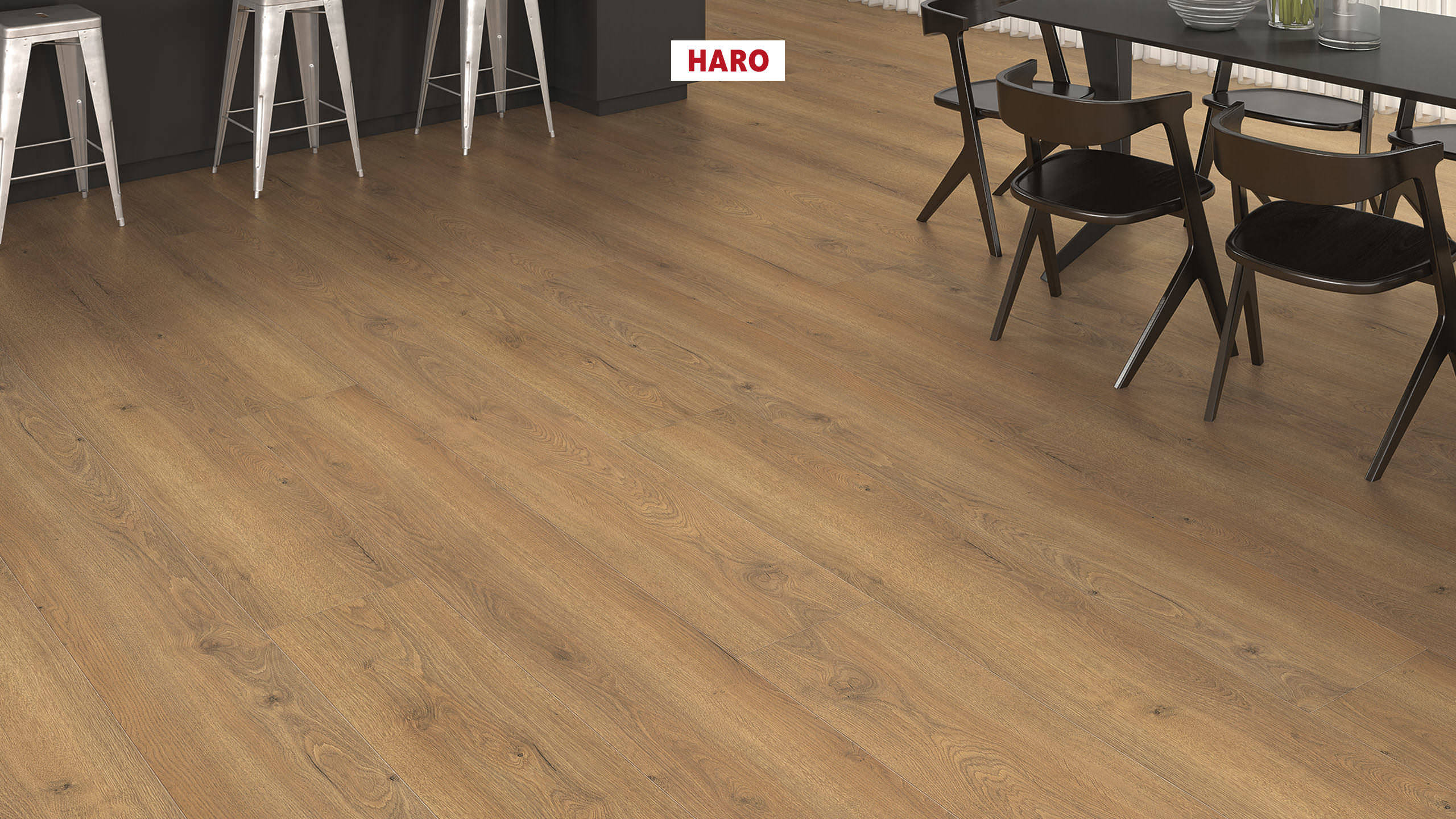 HARO Laminate Floor TRITTY 200 Aqua Gran Via 4V Oak Flavia Nature* authentic Top Connect