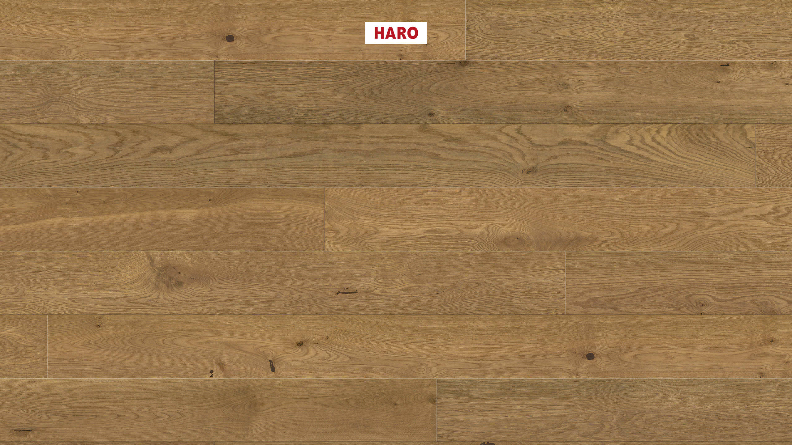 HARO PARQUET 4000 Plank 1-Strip 180 4V Fumed Oak Invisible Sauvage brushed naturaLin plus Top Connect