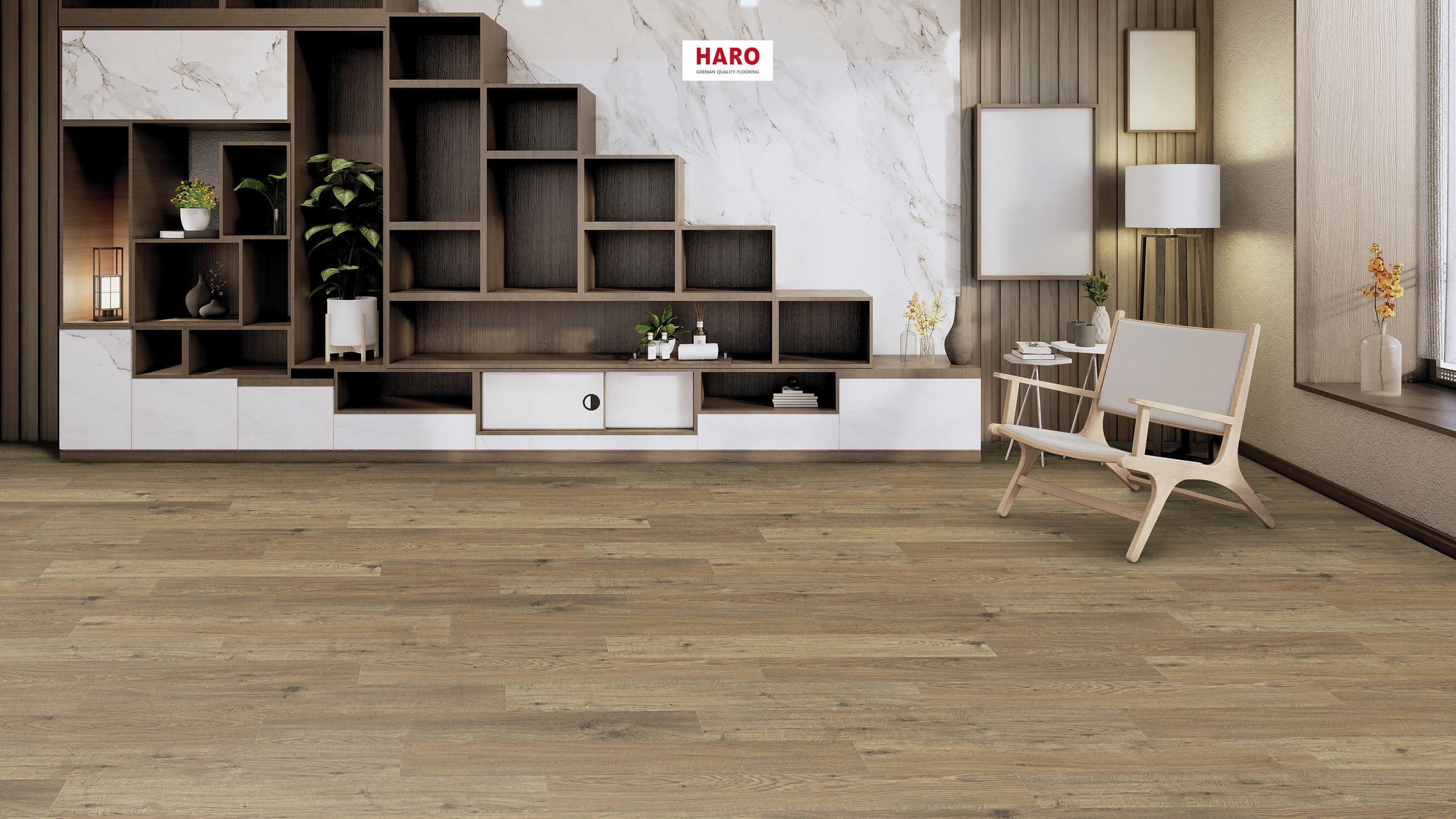 DISANO by HARO WaveAqua Plank 1-Strip 4V Oak Whistler Nature* authentic Top Connect