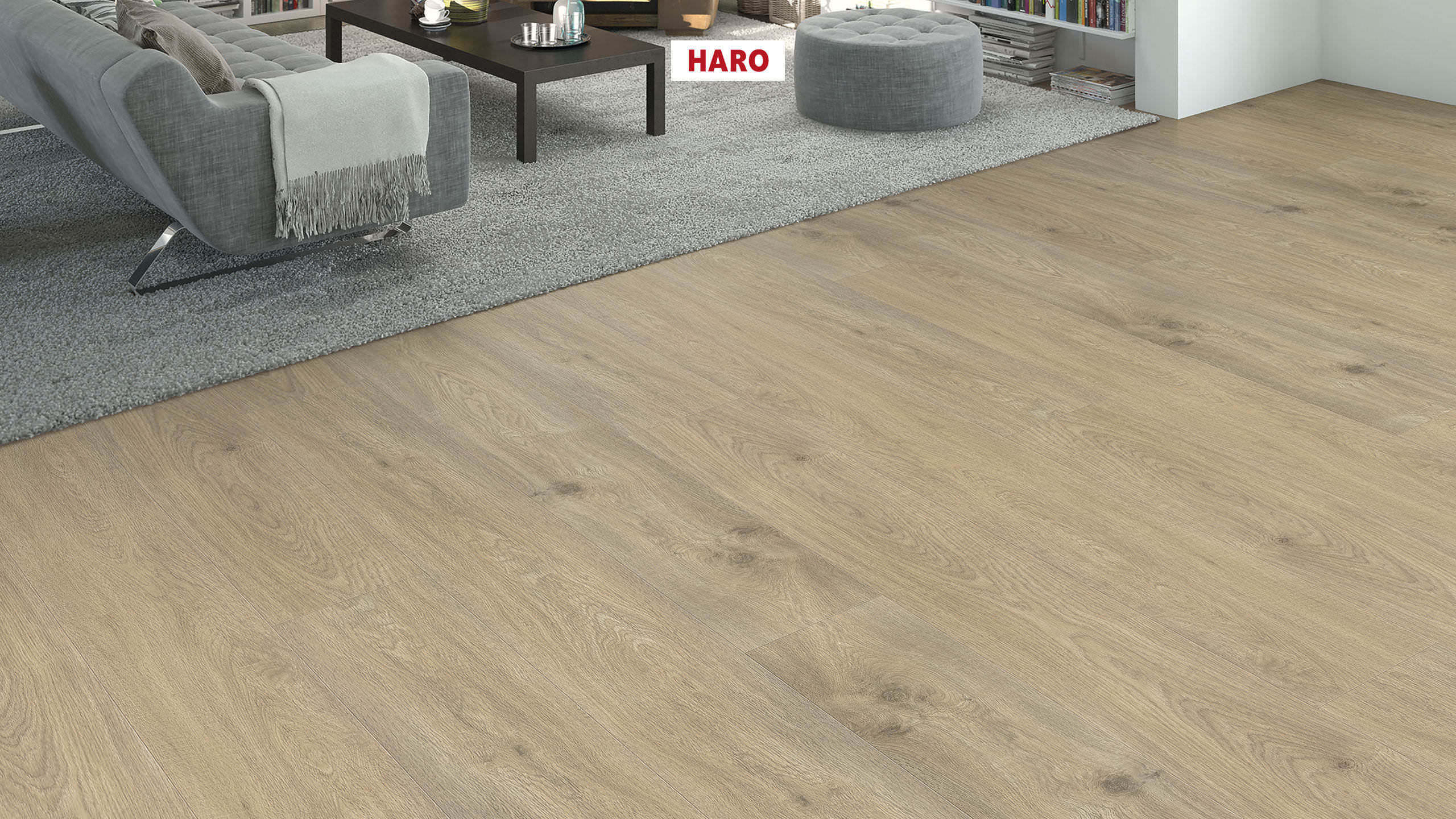 DISANO by HARO WaveAqua Plank 1-Strip XL 4V Oak Whistler Pebble Grey* authentic Top Connect