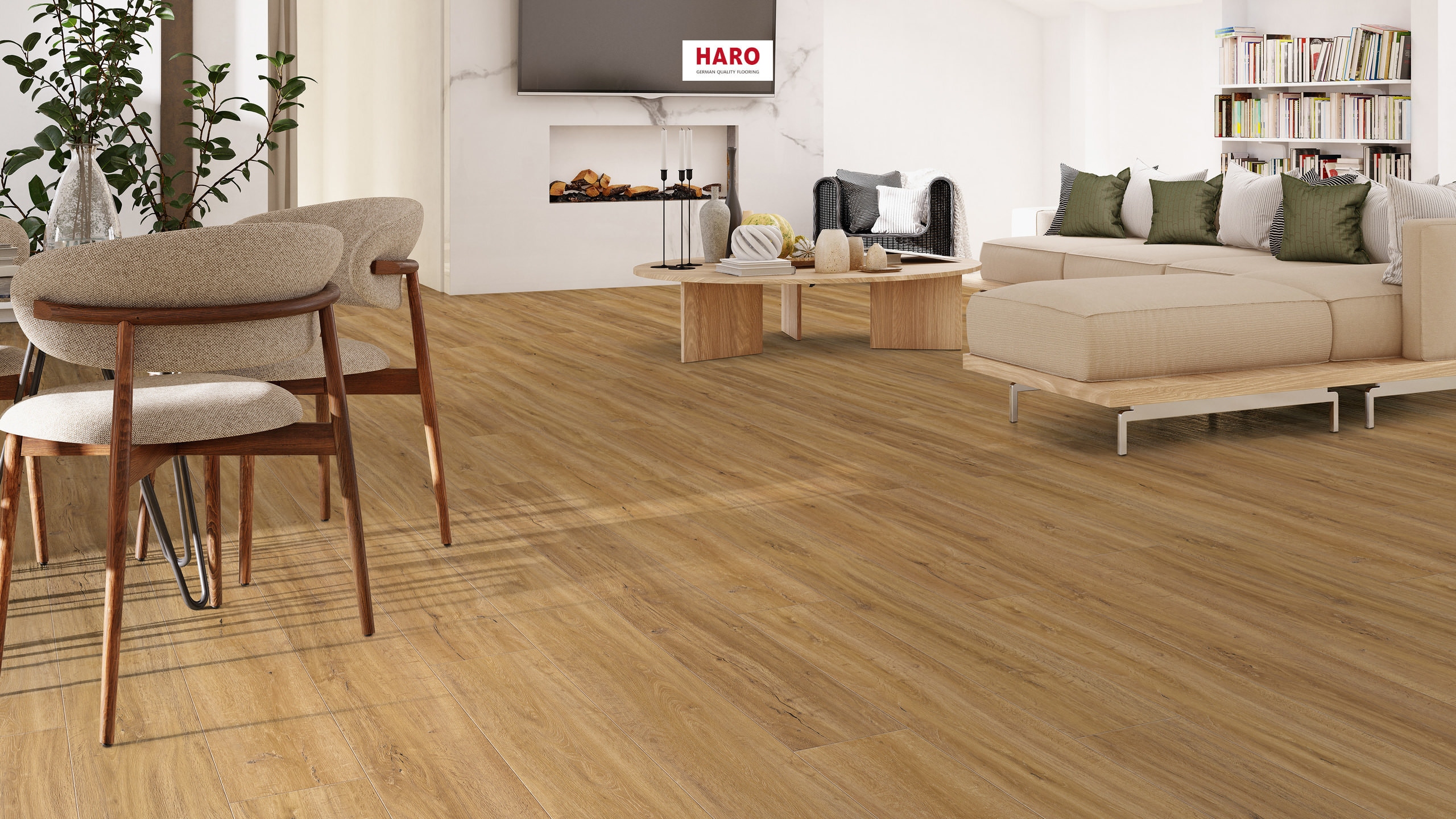 DISANO by HARO ClassicAqua Plank 1-Strip XL 4V Oak Columbia Nature* textured Top Connect