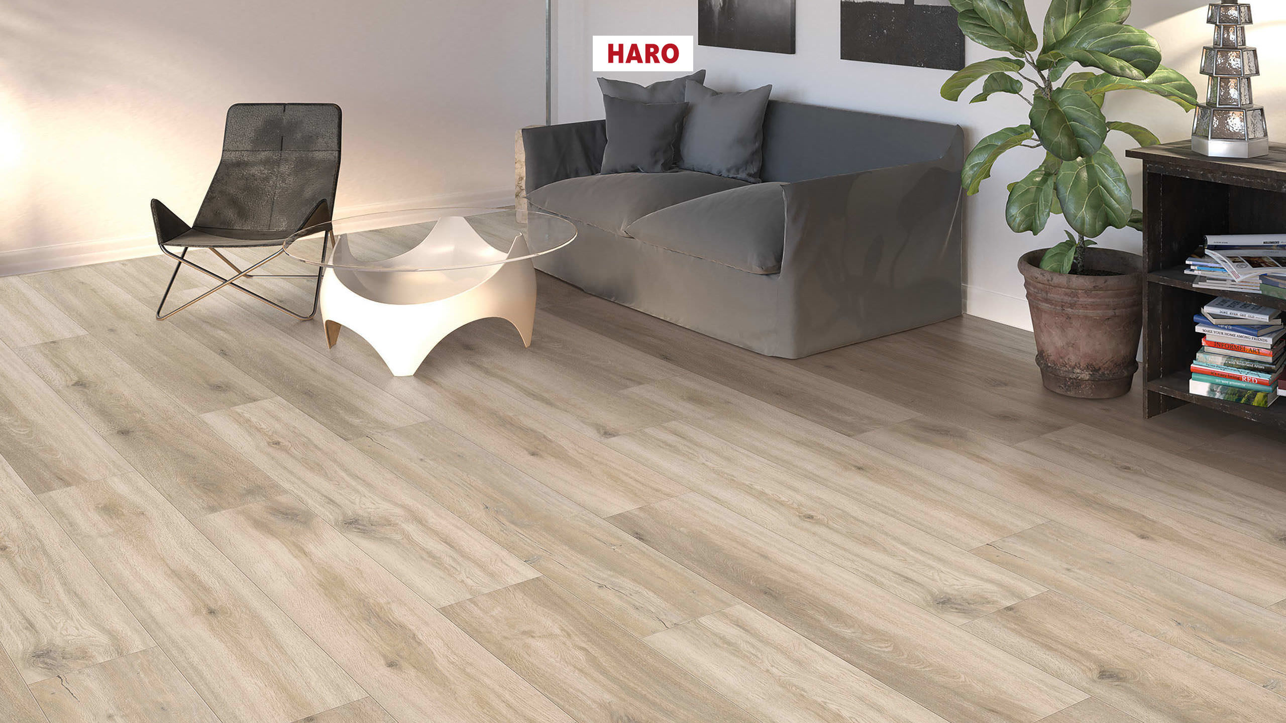 DISANO by HARO LifeAqua Plank 1-Strip 4V Oak Provence Creme* authentic Top Connect