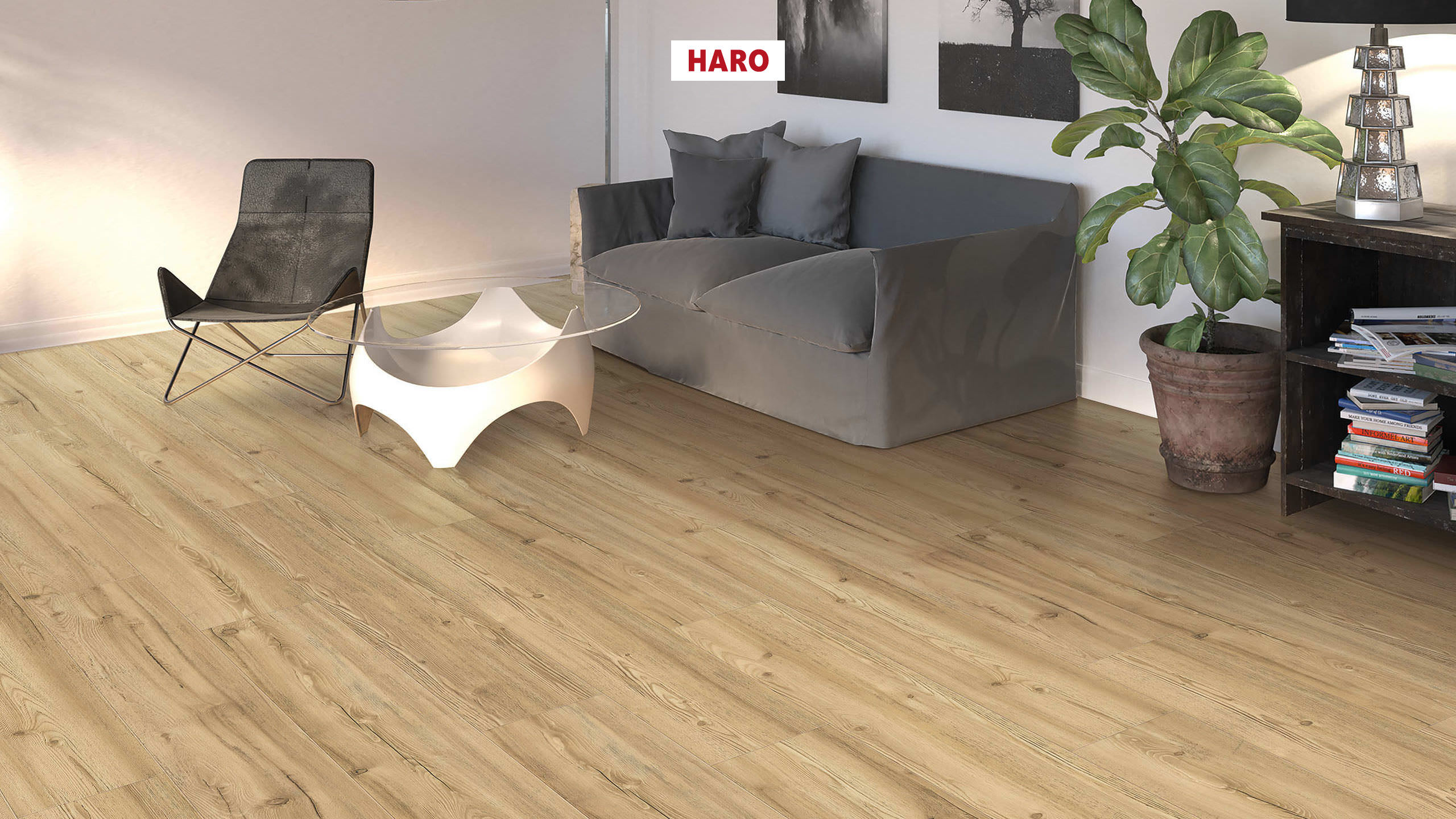 DISANO by HARO LifeAqua Plank 1-Strip 4V Mountain Larch Puro* textured Top Connect