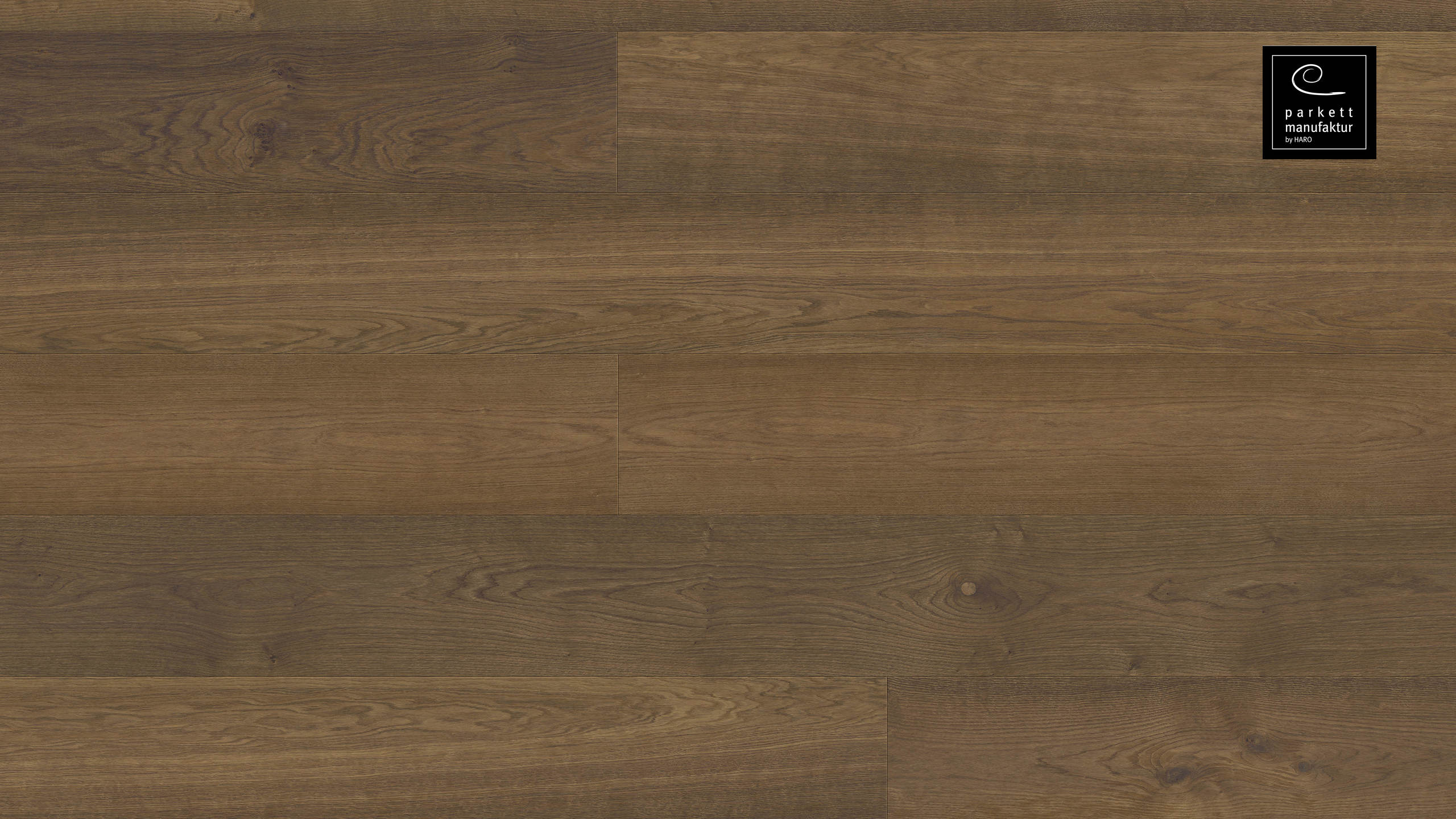 parkettmanufaktur by HARO 6000 Plank 1-Strip XL 4V Fumed Oak Selectiv brushed oleovera Tongue and Groove