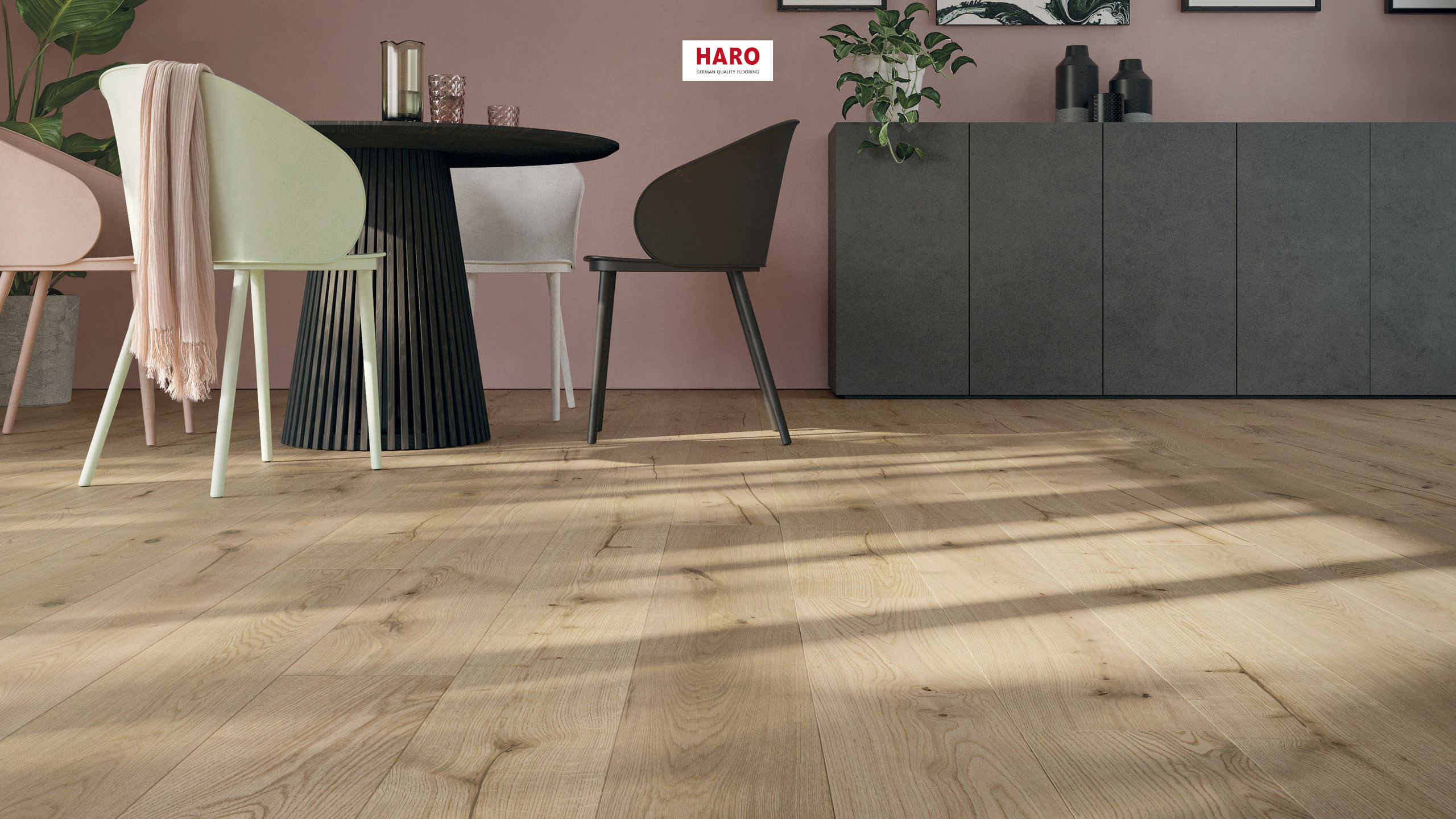 Image from Plank 1-Strip 180 4V Oak Light Rustikal brushed