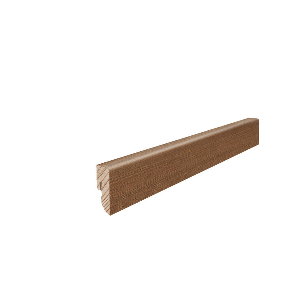 411061 - Zócalos - Zócalo insertable 16x40mm 2,2m Roble ahumado chap ...