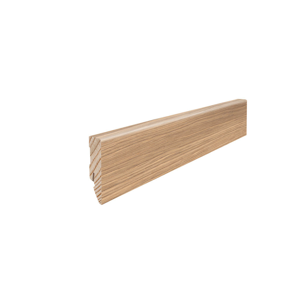 411086 - Zócalos - Zócalo insertable 16x58mm 2,2m Roble blanco puro ...