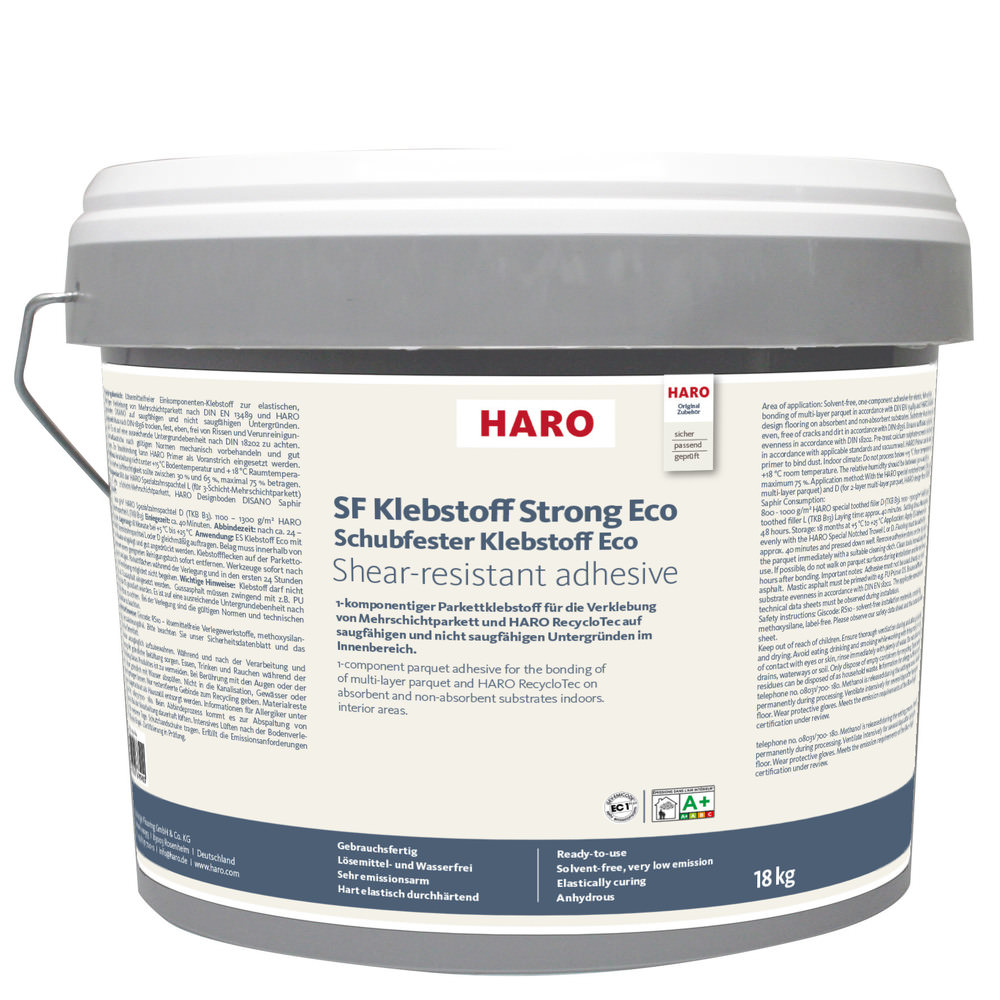 Adhesivo resistente al empuje strong ECO 18 kg