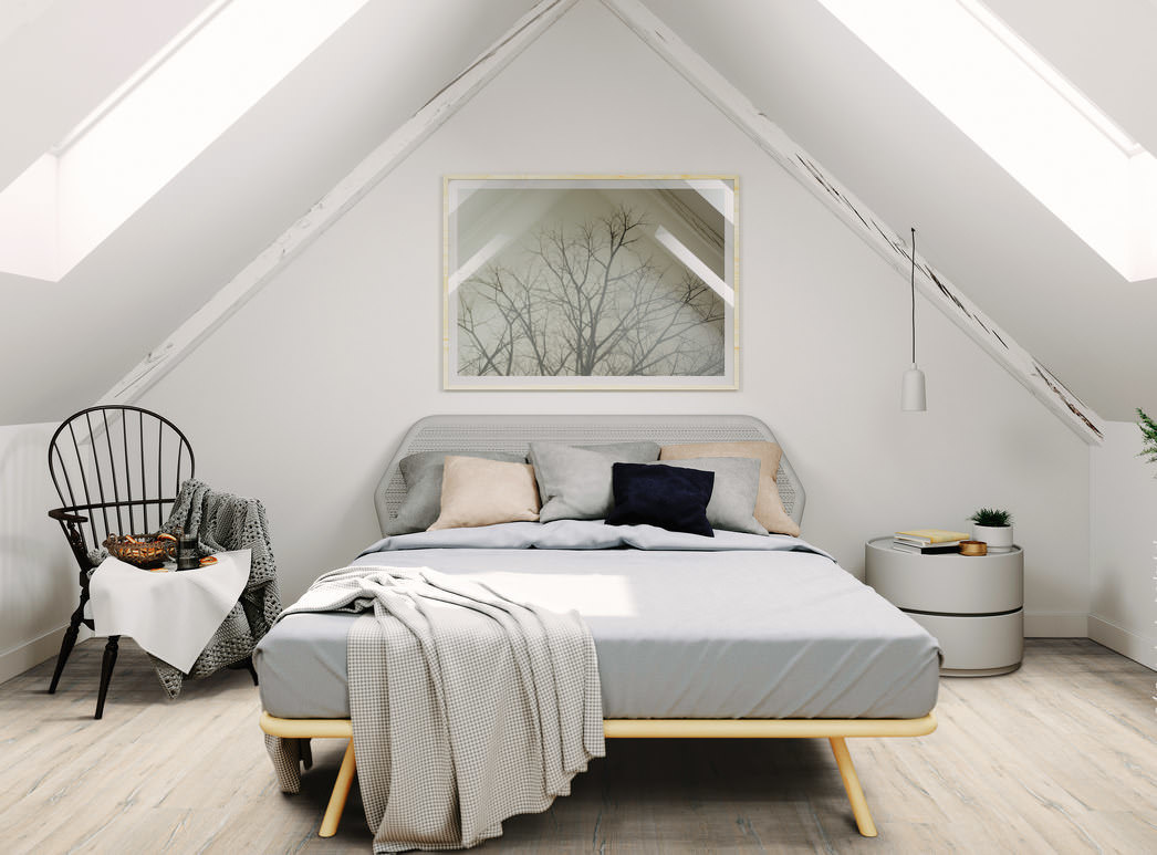 HARO Suelo laminado TRITTY 90 1-lama 4V Roble escandinavo* authentic Silent CT Top Connect