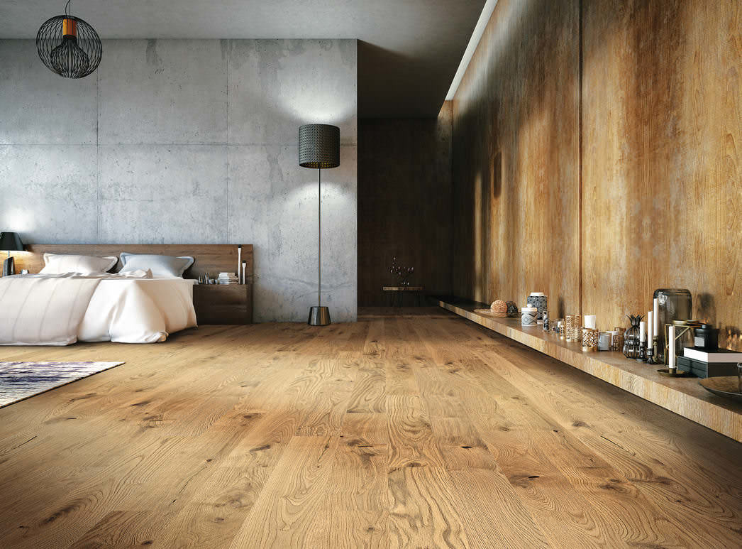 HARO PARQUET 4000 Lama Prestige Roble Sauvage cepillado naturaDur Ranura & lengüeta