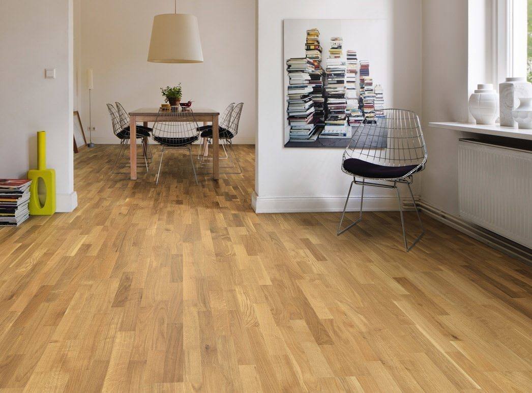 HARO PARQUET 2500 3-lamas Roble Favorit cepillado naturaLin plus Top Connect