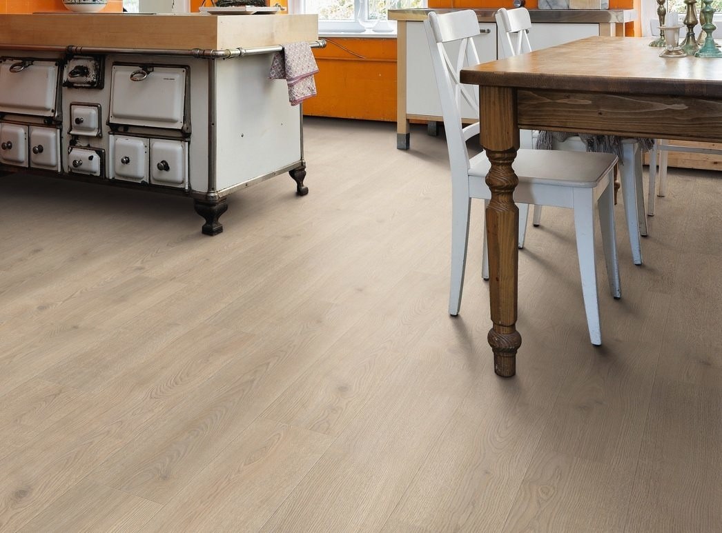 HARO Suelo laminado TRITTY 100 1-lama 4V Roble Contura gris piedra* authentic Silent CT Top Connect