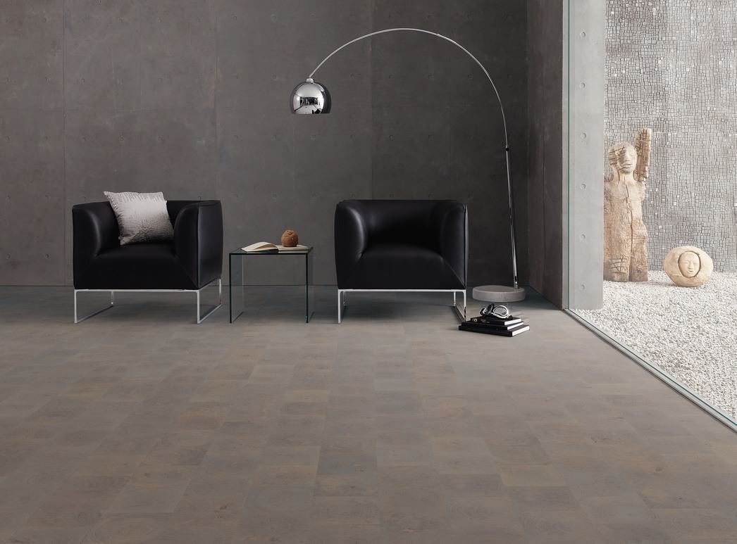 parkettmanufaktur by HARO 4000 Carré Roble gris plateado Selectiv oleovera Ranura & lengüeta