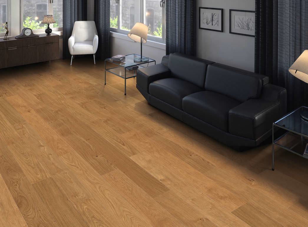 HARO PARQUET 4000 Lama Duna 4V Roble Markant cepillado naturaLin plus Ranura & lengüeta