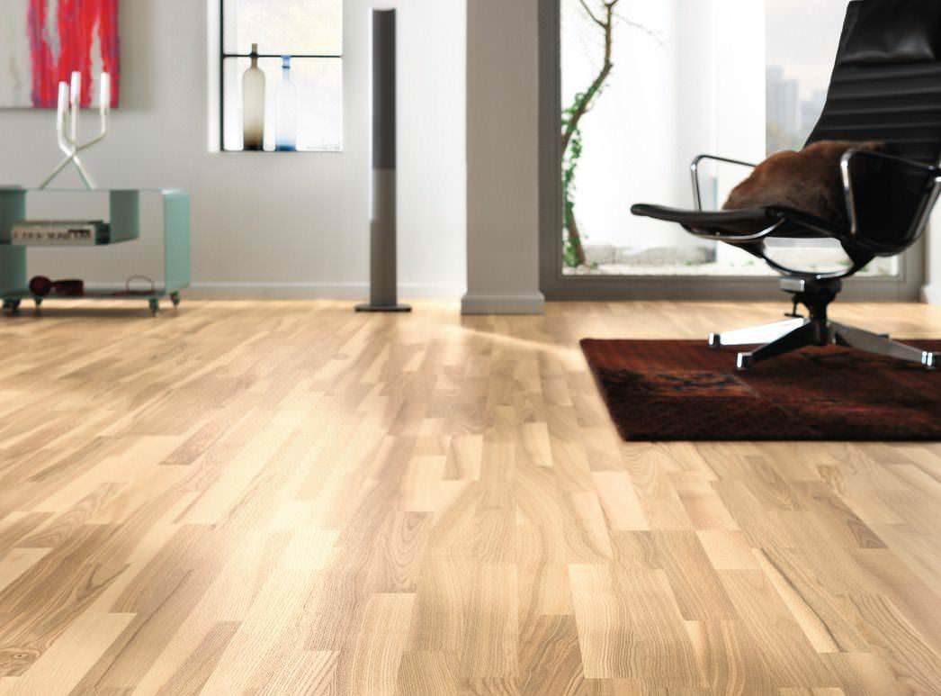 HARO PARQUET 4000 3-lamas Roble blanco luz Family cepillado permaDur Top Connect