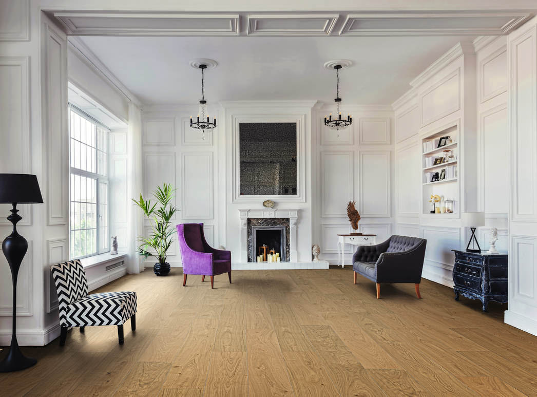 HARO Wood Performance Floor Multivo 1-lama 4V Roble natural cepillado naturaDur plus Top Connect