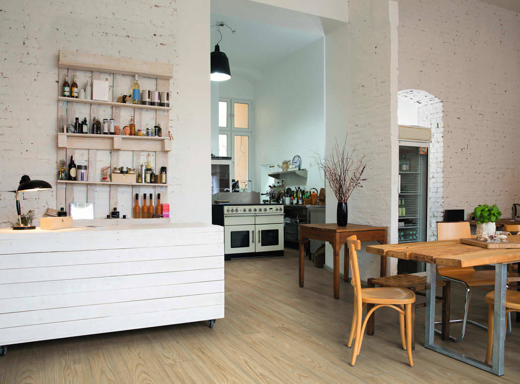 HARO Suelo laminado TRITTY 90 1-lama 4V Castaño Varese* authentic soft Silent CT Top Connect