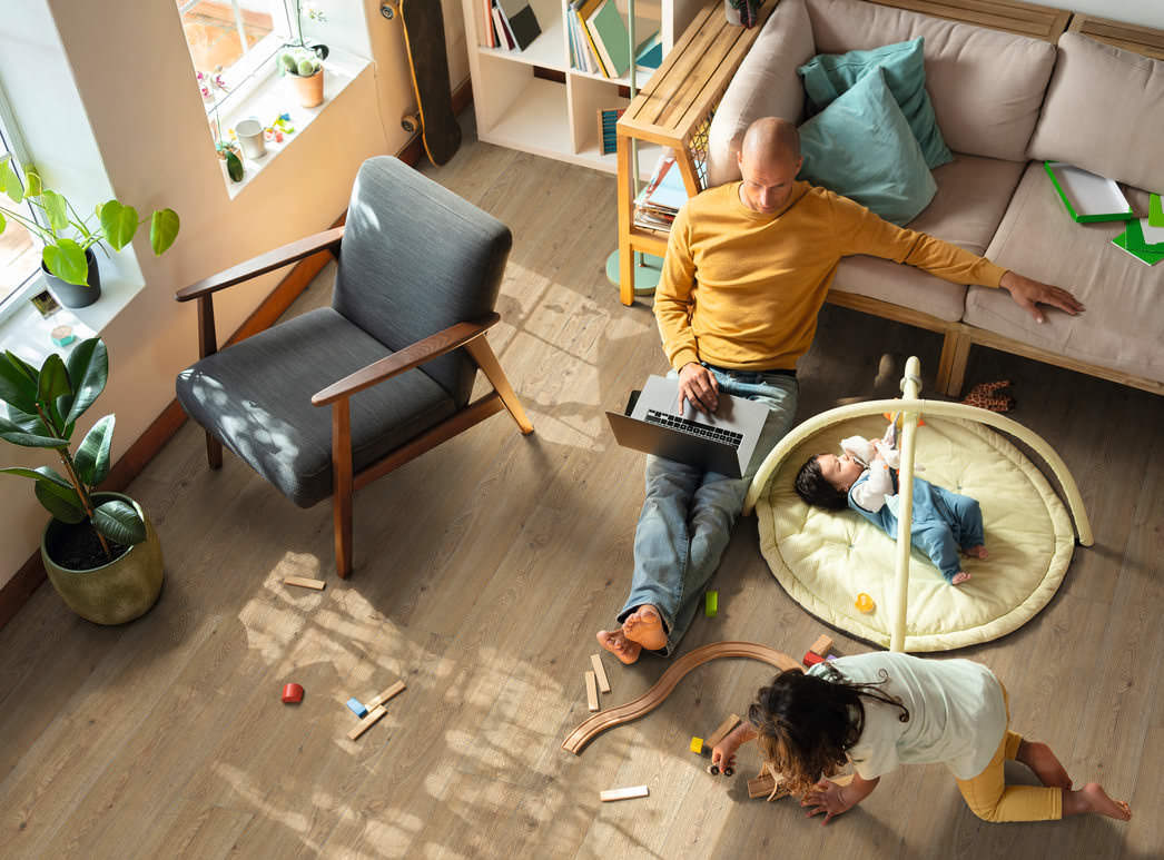 HARO Suelo laminado TRITTY 100 Gran Via 4V Roble Flavia puro* authentic Silent Pro Top Connect