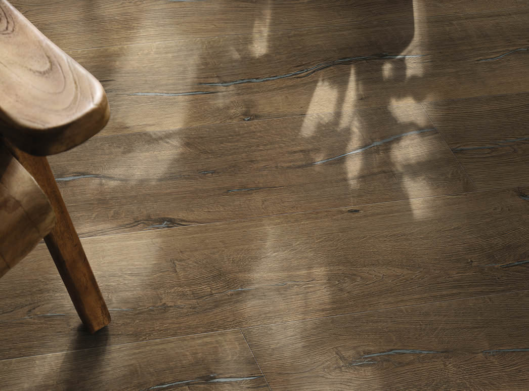 HARO Suelo laminado TRITTY 200 Aqua Gran Via 4V Roble Metallic natur* authentic Silent Pro Top Connect