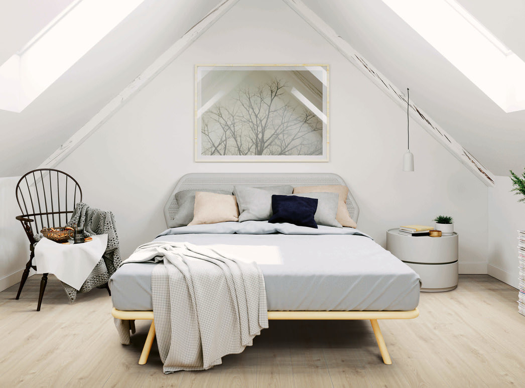 HARO Suelo laminado 8 mm 1-lama 4V Roble Hamburg* cepillado Top Connect