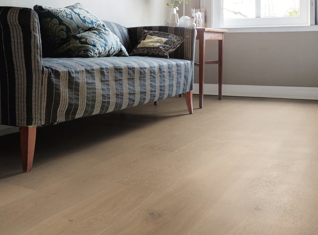 HARO PARQUET 4000 1-lama 180 4V Roble gris arena Markant cepillado naturaDur Top Connect