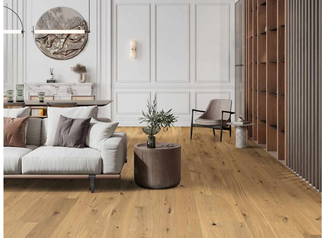 HARO PARQUET 4000 1-lama 180 4V Roble invisible Sauvage debastado naturaLin plus Top Connect