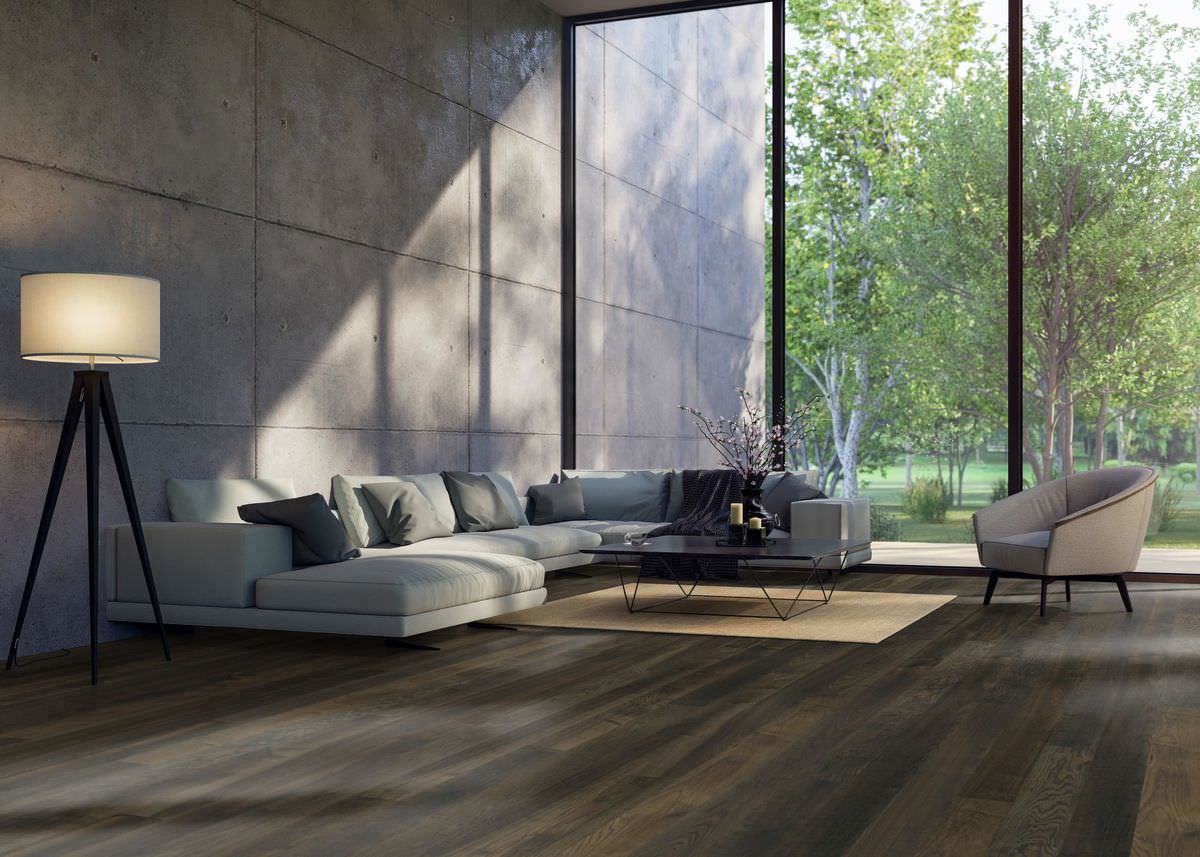 Imagen del producto 1 1-lama 4V Fresno gris olivo Expressiv cepillado