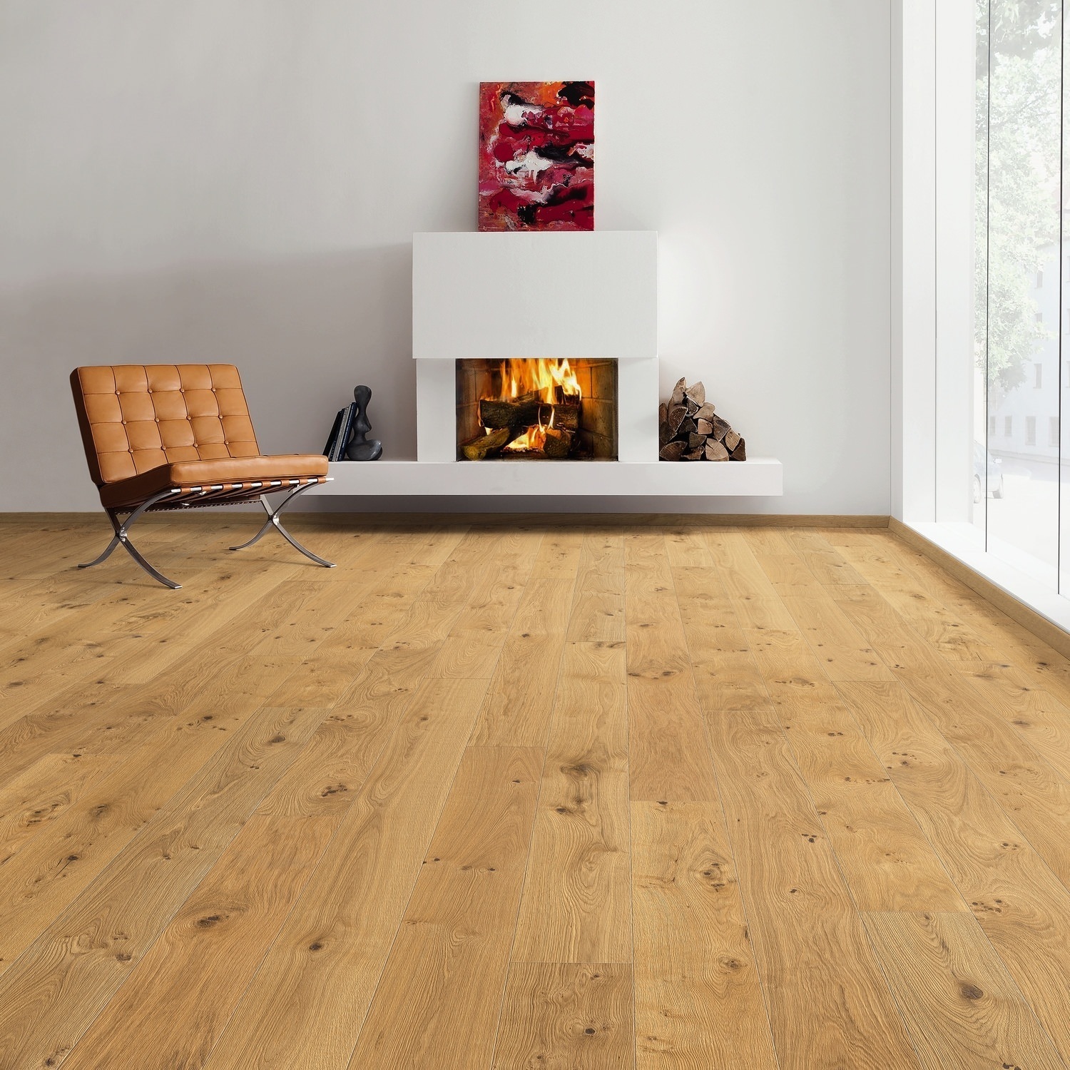 HARO PARQUET 4000 1-lama 180 4V Roble Sauvage retro cepillado naturaLin plus Top Connect
