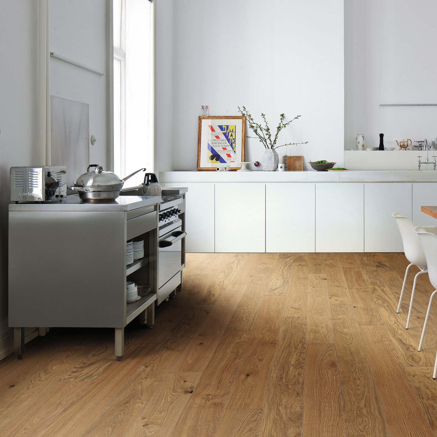 HARO PARQUET 4000 Lama Maxim 4V Roble Markant cepillado naturaLin plus Ranura & lengüeta