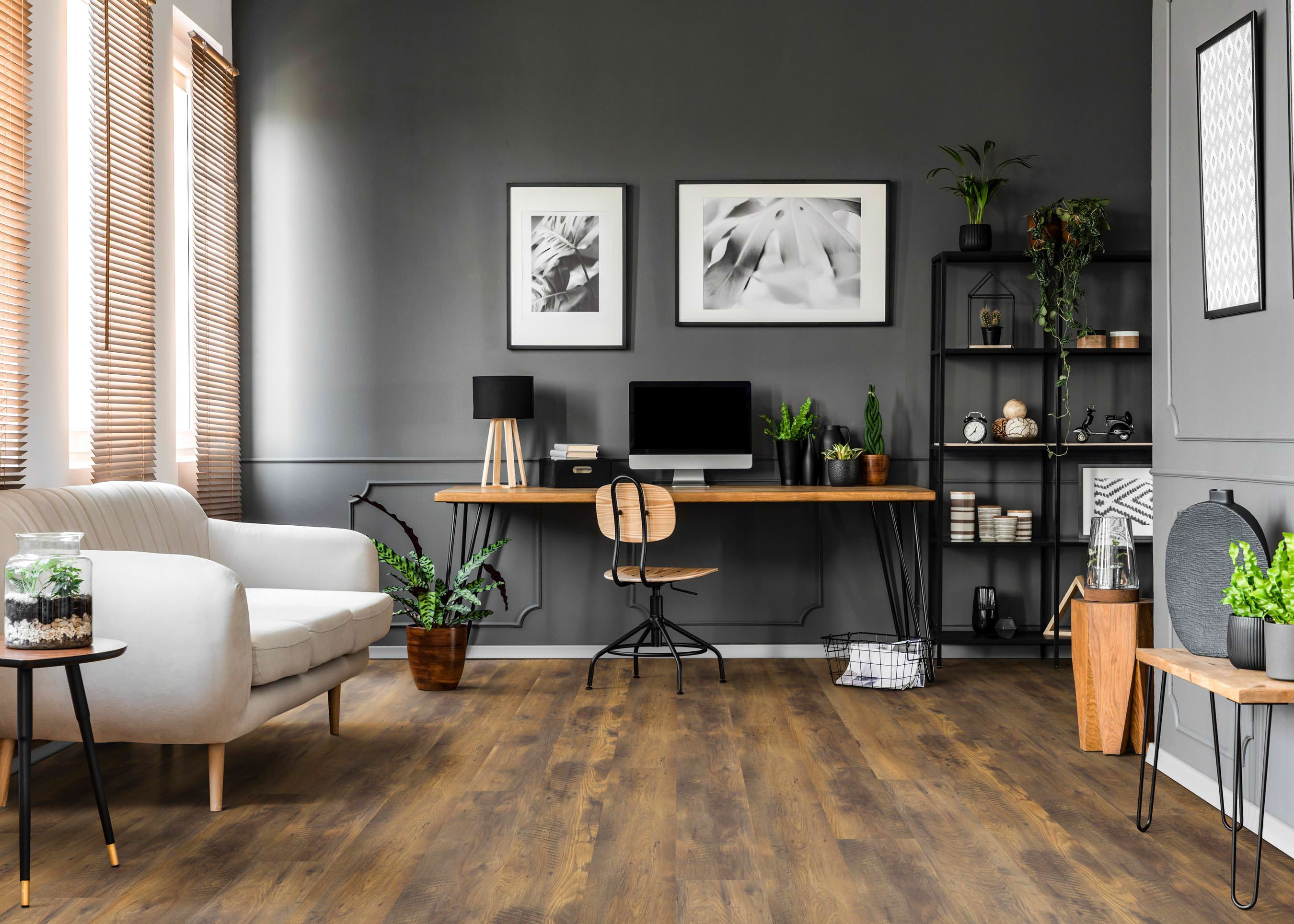 HARO Suelo laminado TRITTY 100 Gran Via 4V Roble Vintage* cepillado mate Silent Pro Top Connect