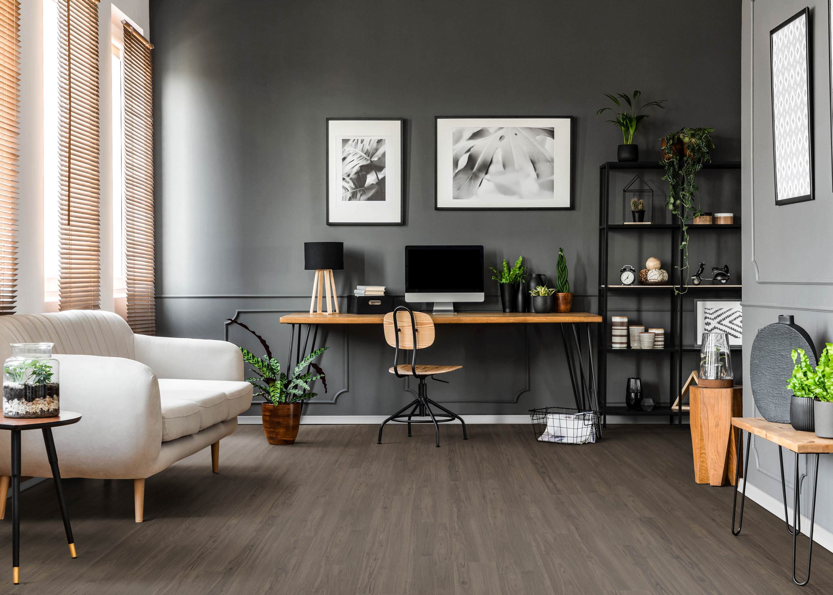 HARO Suelo laminado TRITTY 90 1-lama 4V Nogal Cesano* soft mate Top Connect