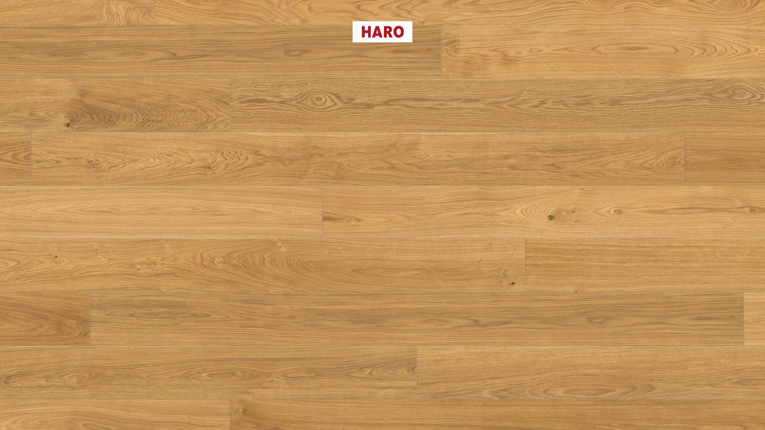 HARO PARQUET 4000 1-lama 180 4V Roble Exklusiv cepillado naturaLin plus Top Connect