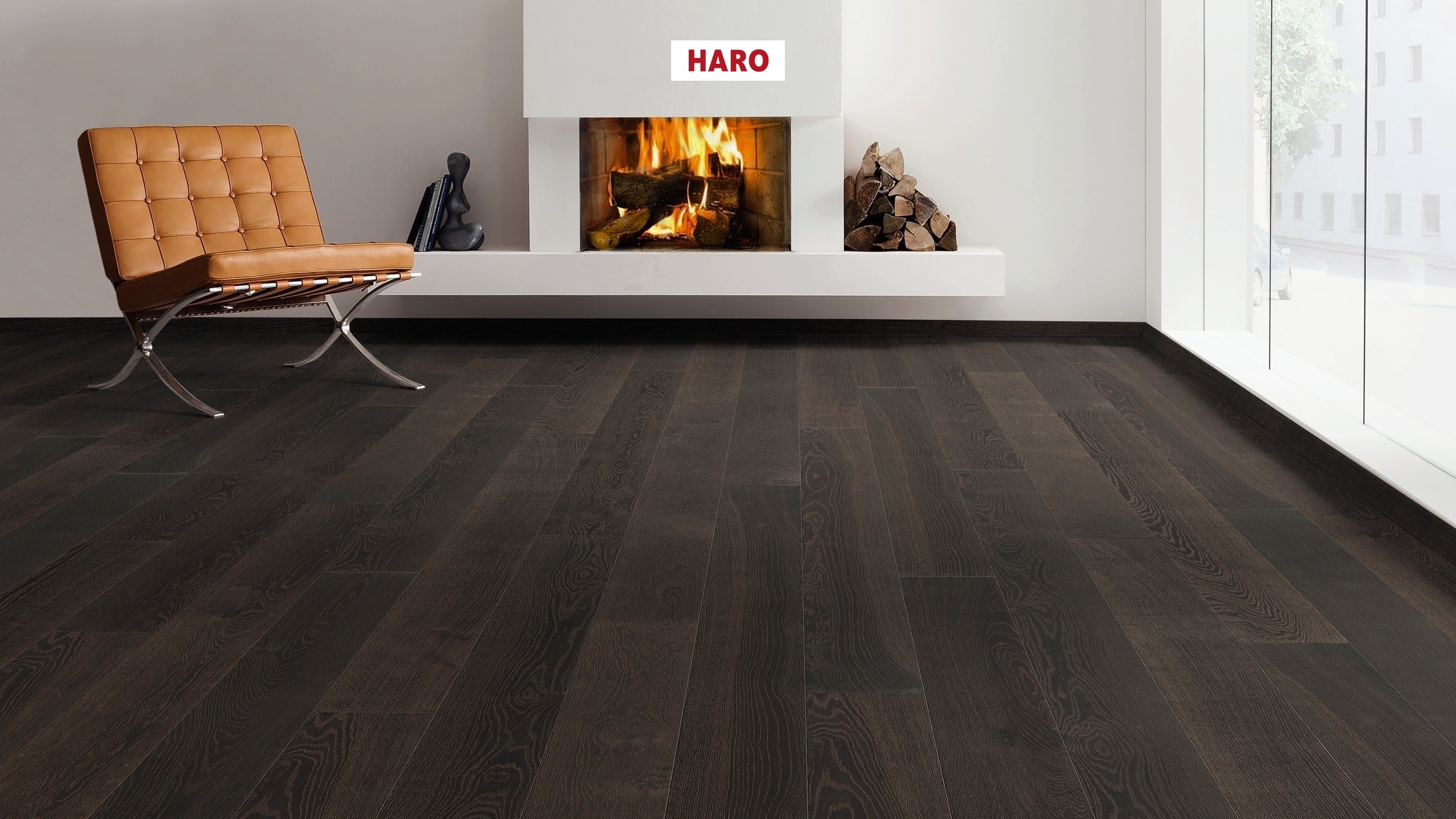 HARO PARQUET 4000 1-lama 180 4V Roble termo Forte cepillado naturaLin plus Top Connect