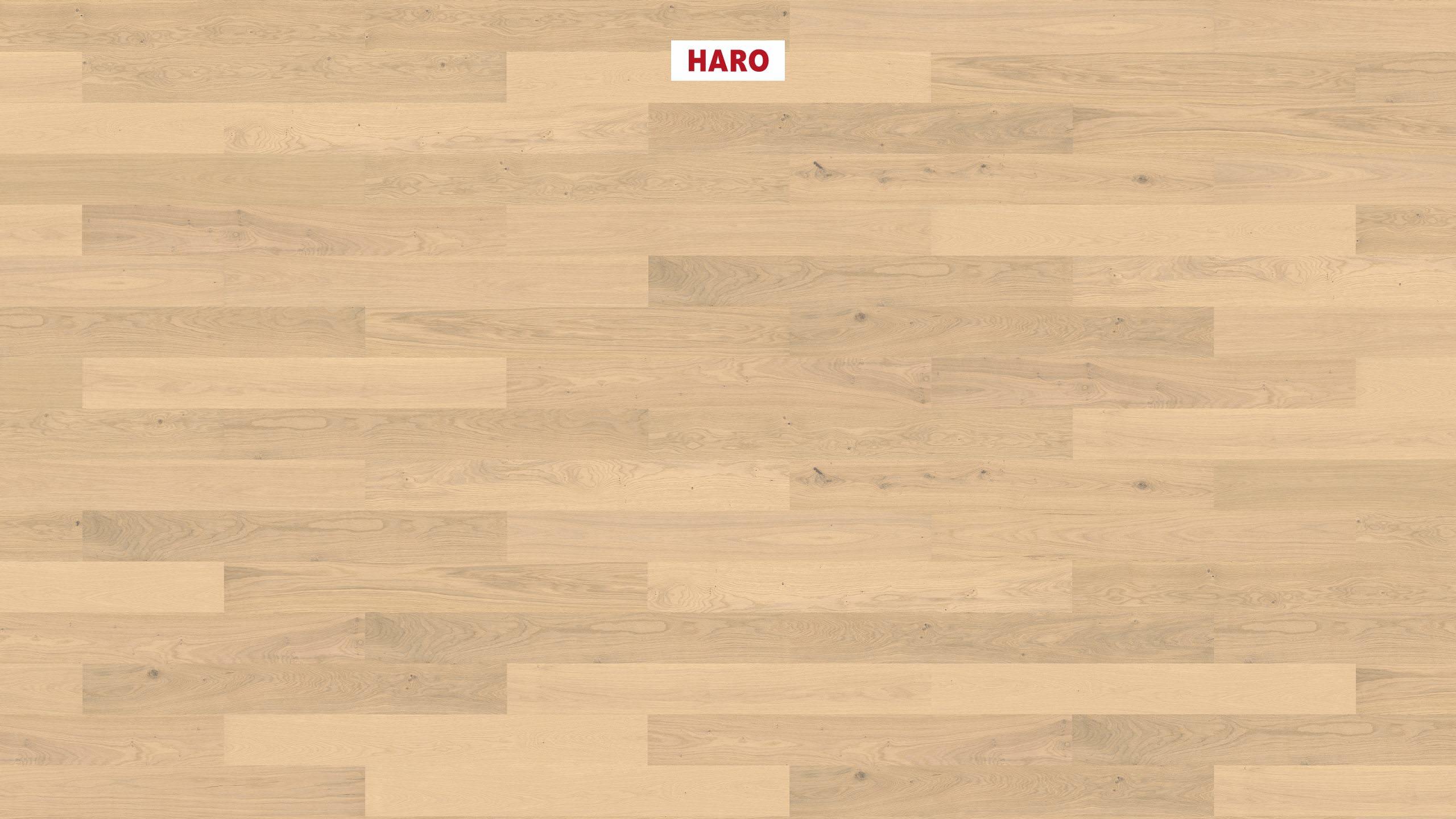 HARO PARQUET 4000 Lama Prestige Roble invisible Markant cepillado naturaDur Ranura & lengüeta