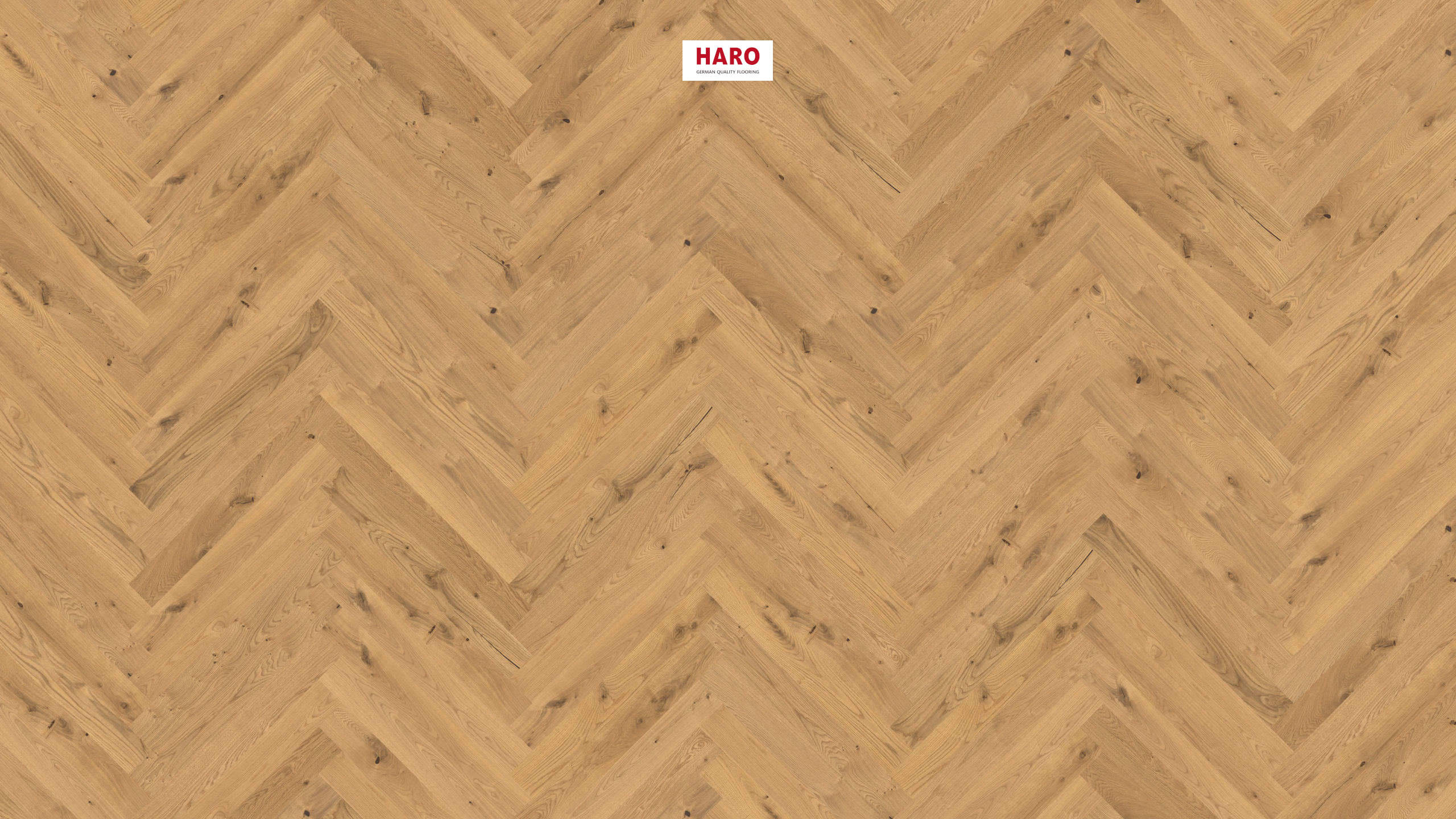 HARO PARQUET 4000 Lama Prestige Roble Sauvage cepillado naturaDur Ranura & lengüeta