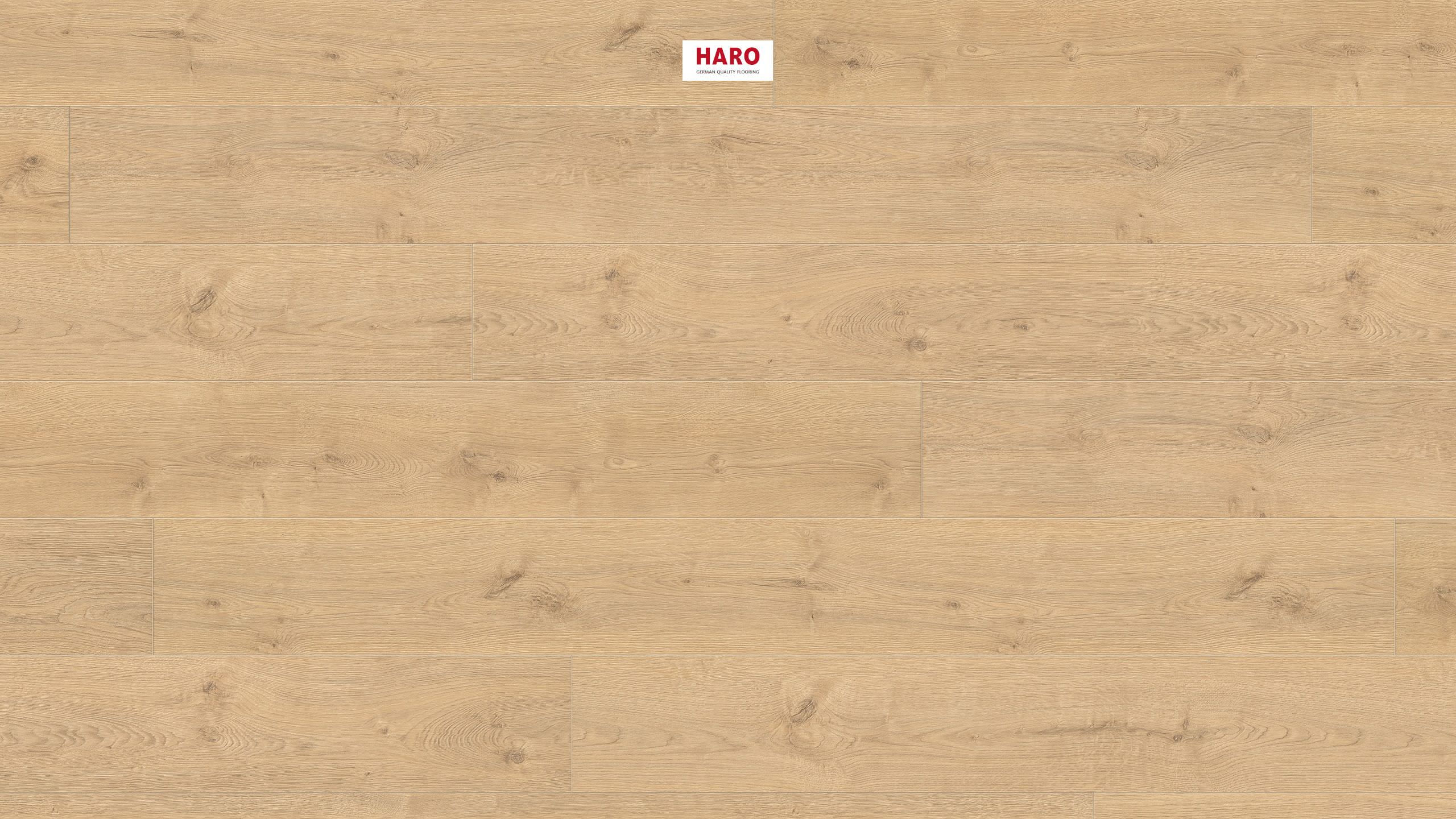 HARO Suelo laminado TRITTY 200 Aqua Gran Via 4V Roble Portland puro* authentic Silent Pro Top Connect