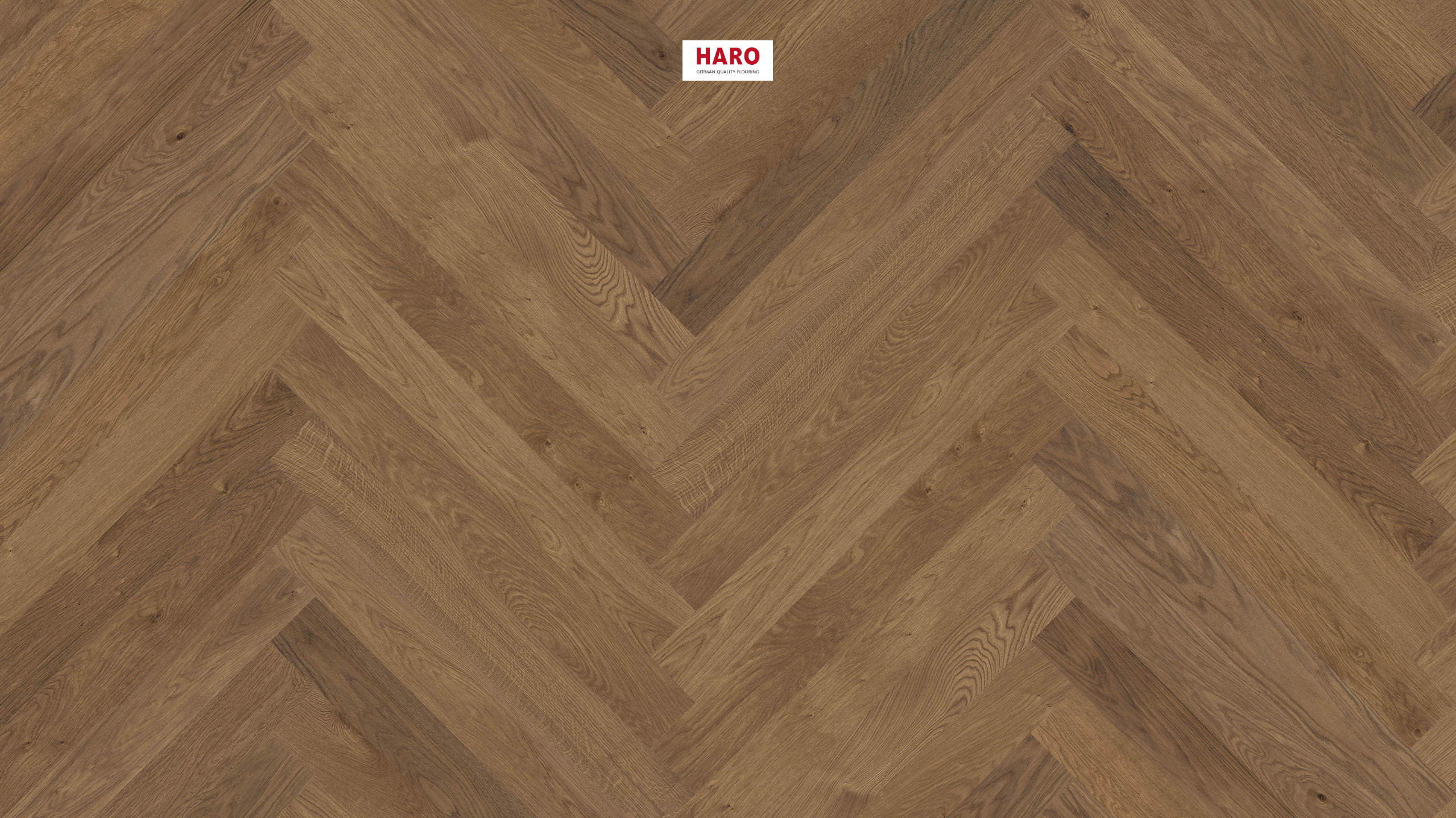 HARO PARQUET 4000 Lama Prestige Roble ahumado Markant cepillado naturaLin plus Ranura & lengüeta