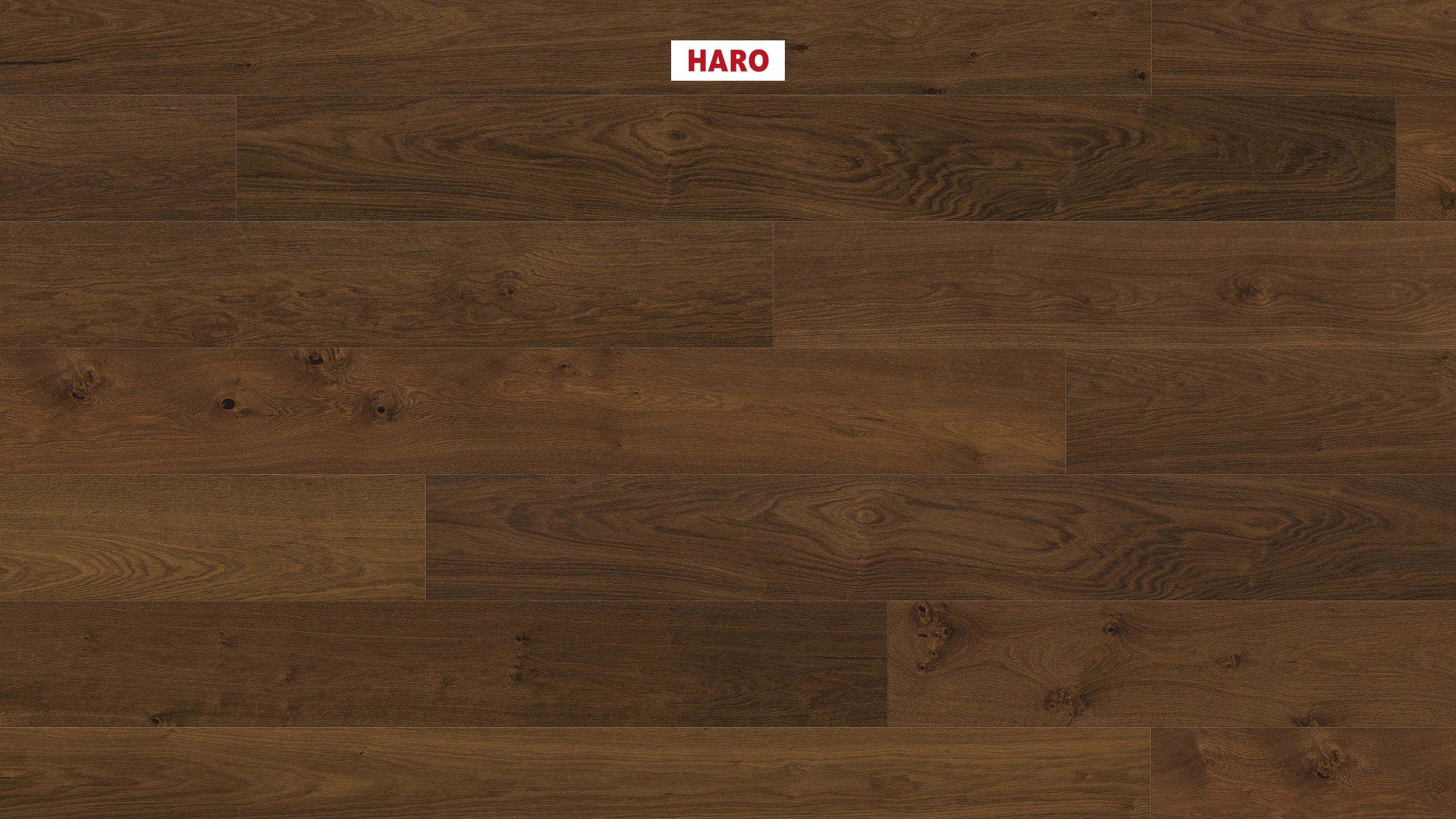 HARO PARQUET 4000 1-lama Plaza 240 4V Roble fumé Universal cepillado naturaLin plus Top Connect
