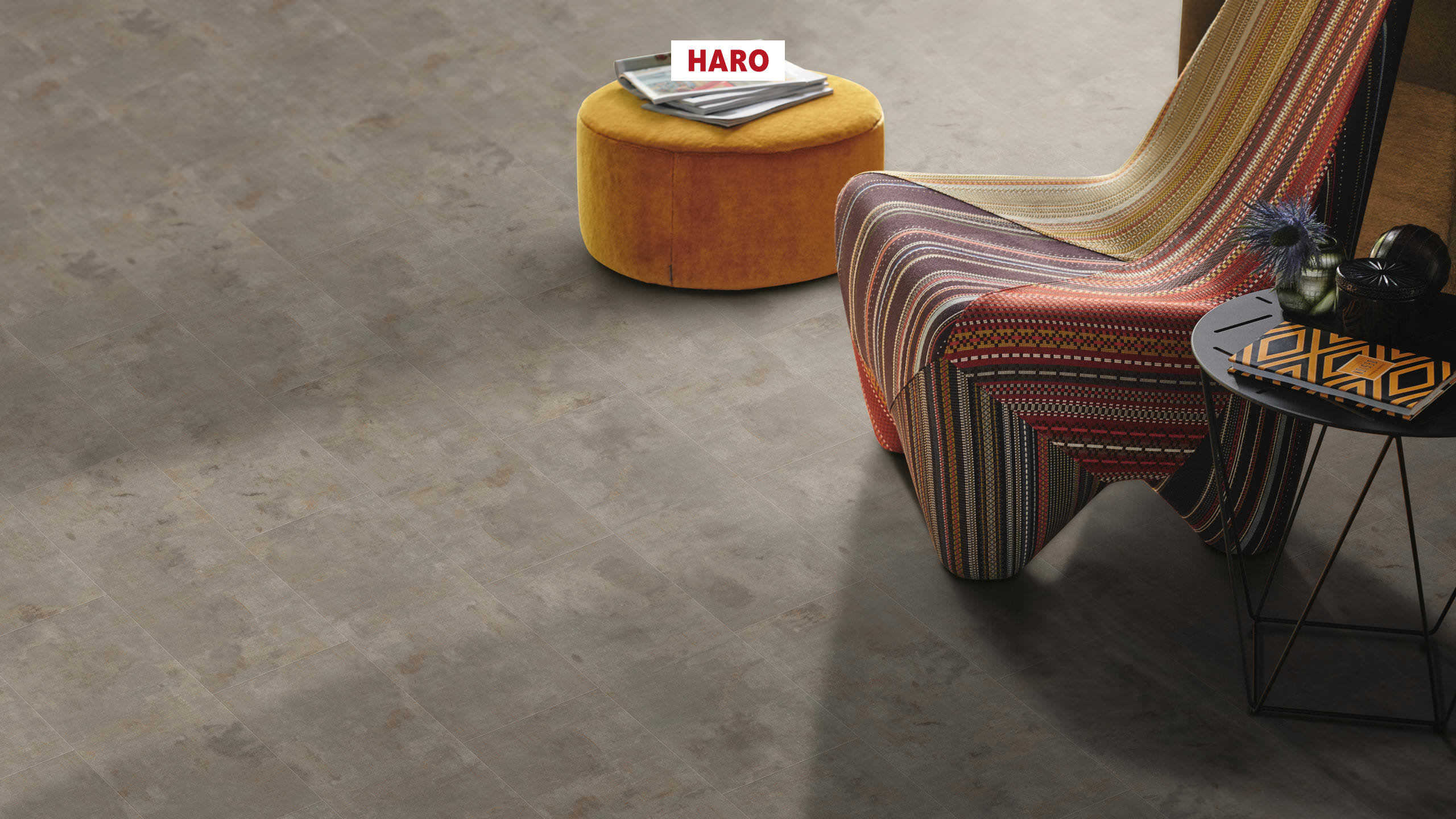 DISANO by HARO Project Piazza 4VM Industrial grey* estructura de piedra