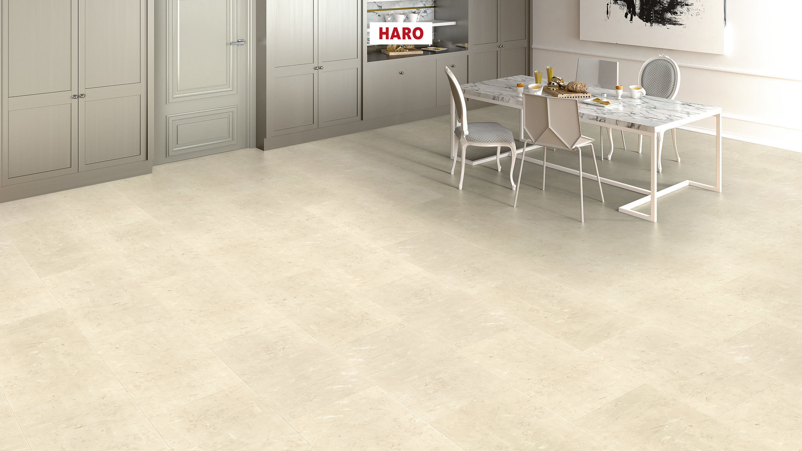 DISANO by HARO Saphir Piazza 4V Urban white* estructura de piedra Top Connect